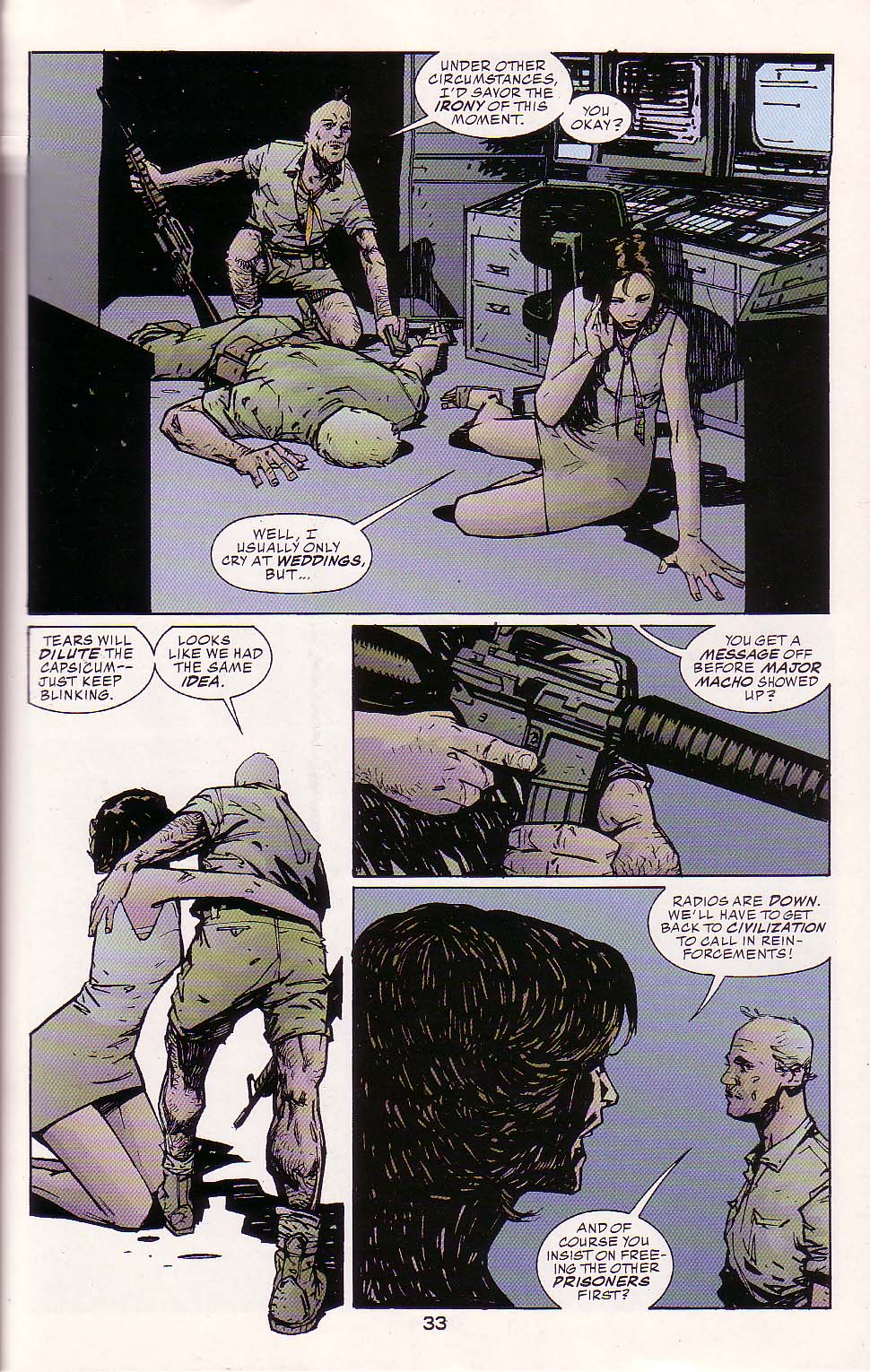 Read online Superman vs. Predator comic -  Issue #2 - 35