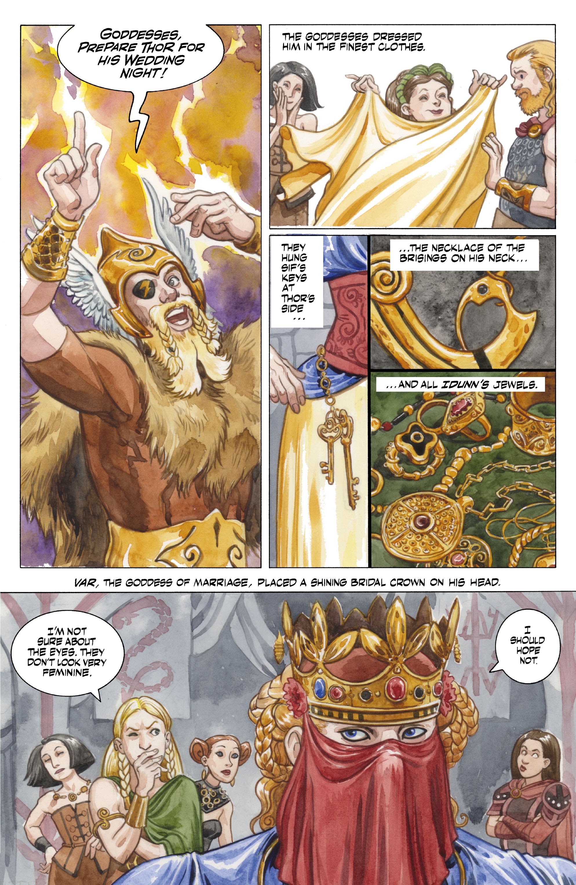 Read online Norse Mythology comic -  Issue #6 - 11