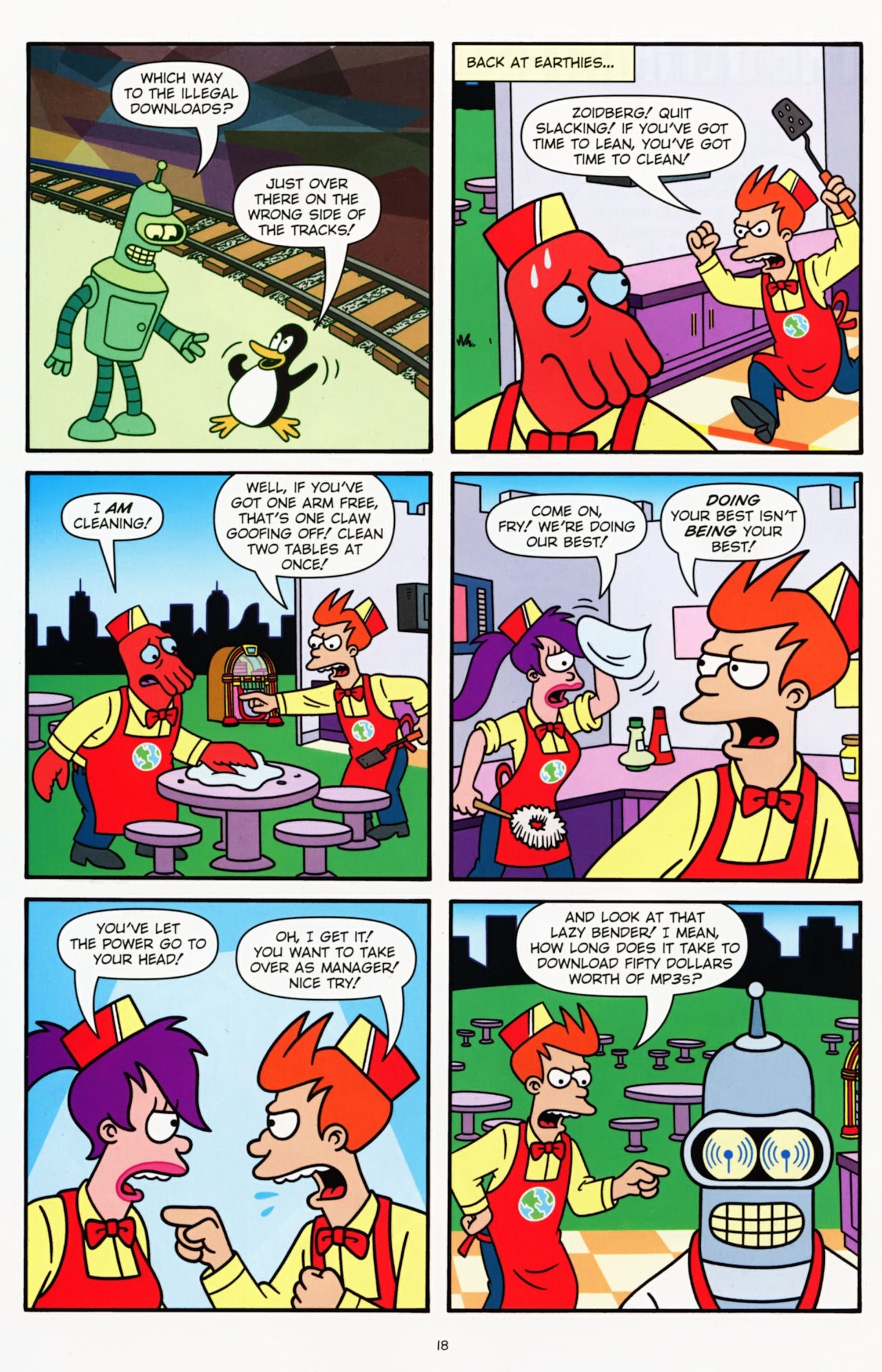 Read online Futurama Comics comic -  Issue #56 - 15