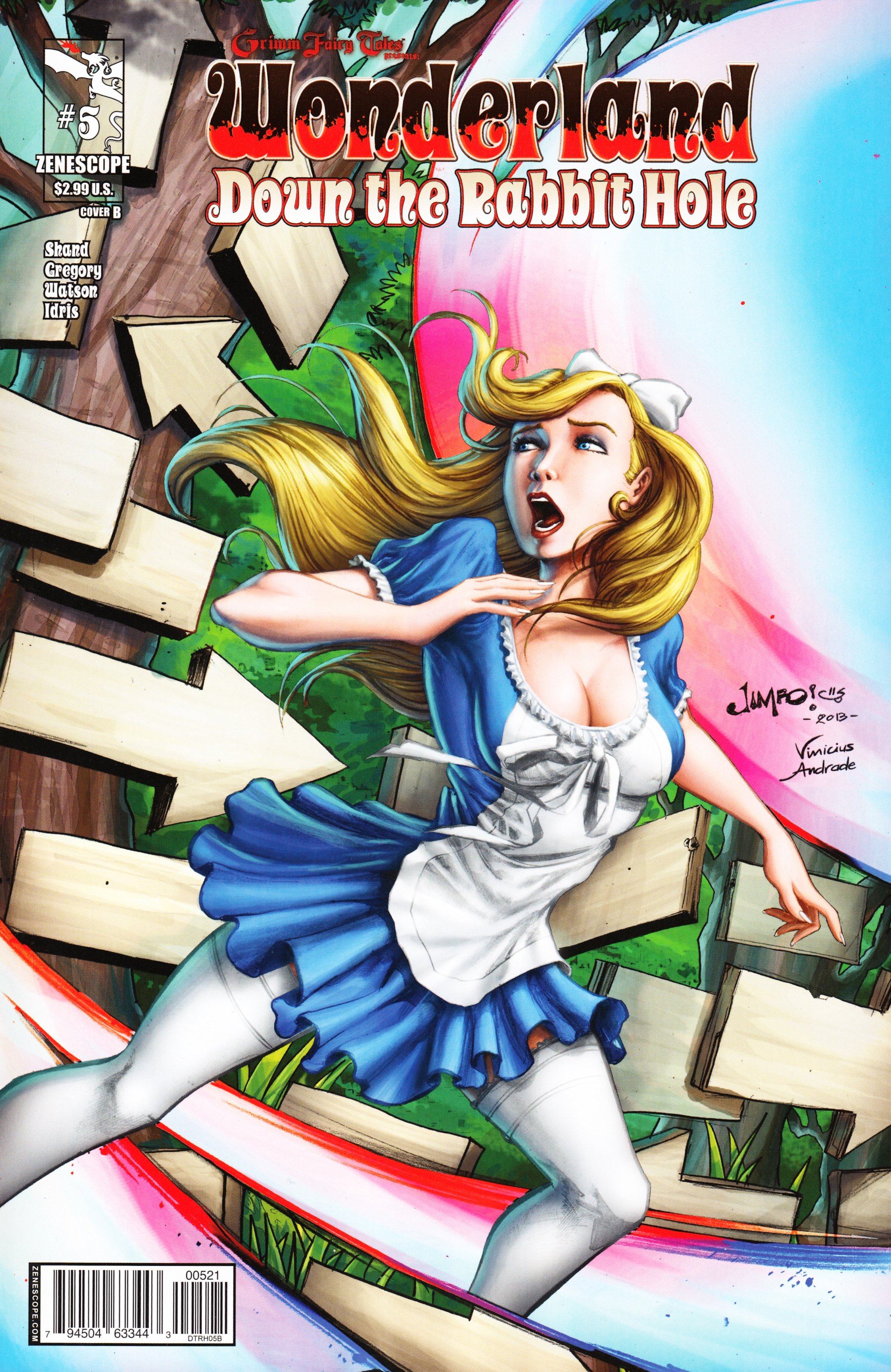 Read online Grimm Fairy Tales presents Wonderland: Down the Rabbit Hole comic -  Issue #5 - 1