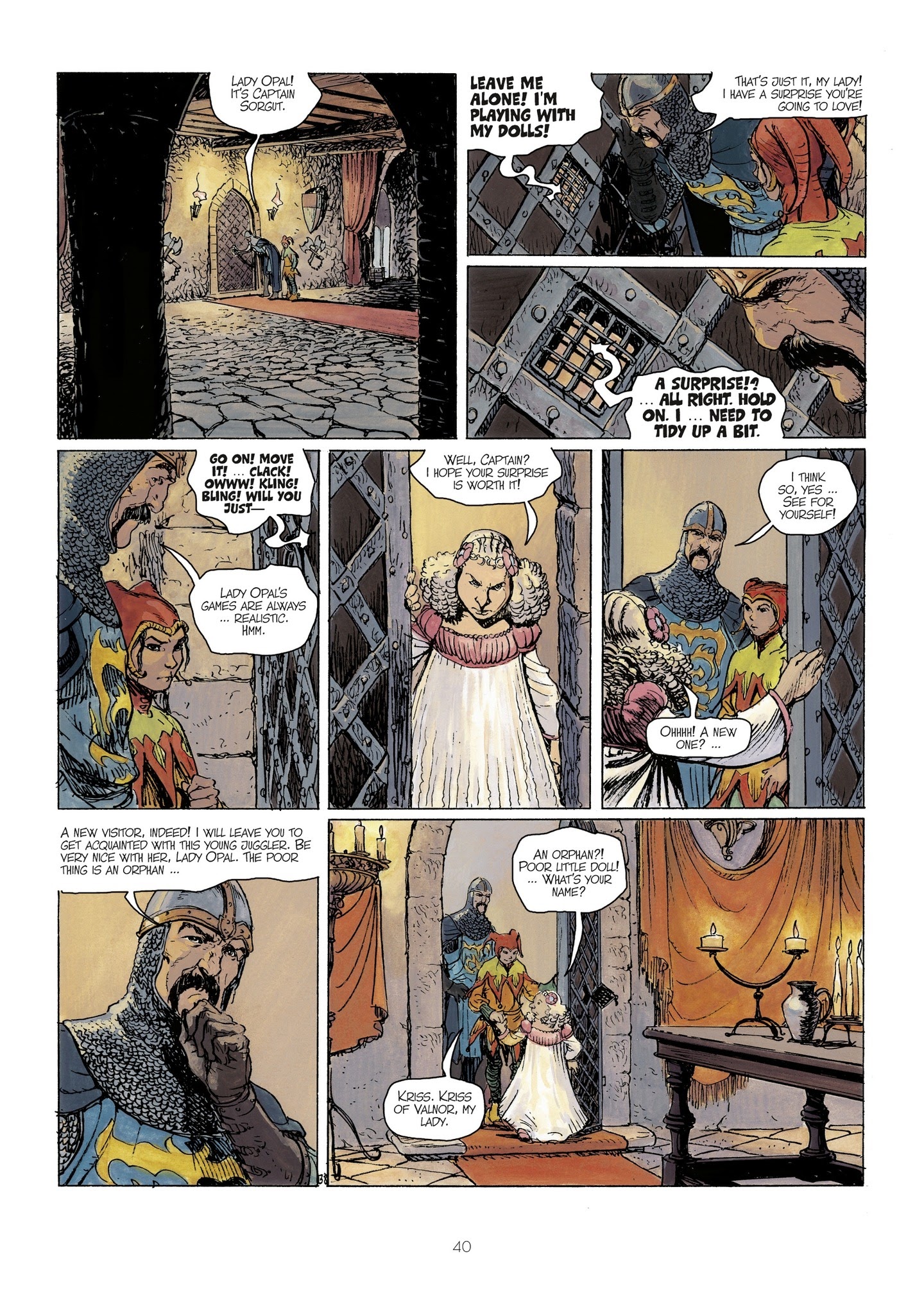 Read online Thorgal - Kriss of Valnor: I Forget Nothing! comic -  Issue # Full - 42