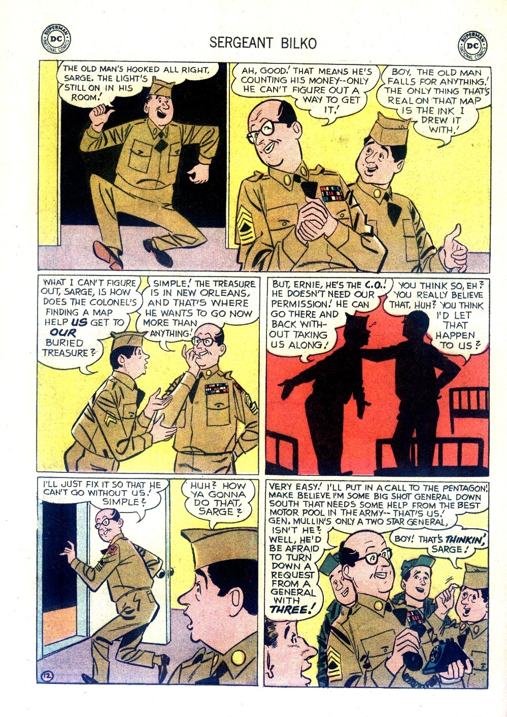 Read online Sergeant Bilko comic -  Issue #9 - 16