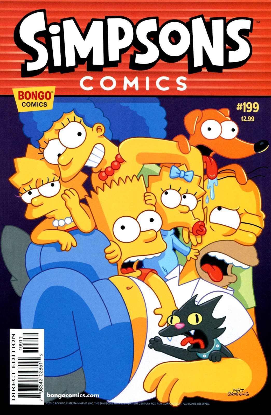 Simpsons Comics issue 199 - Page 1