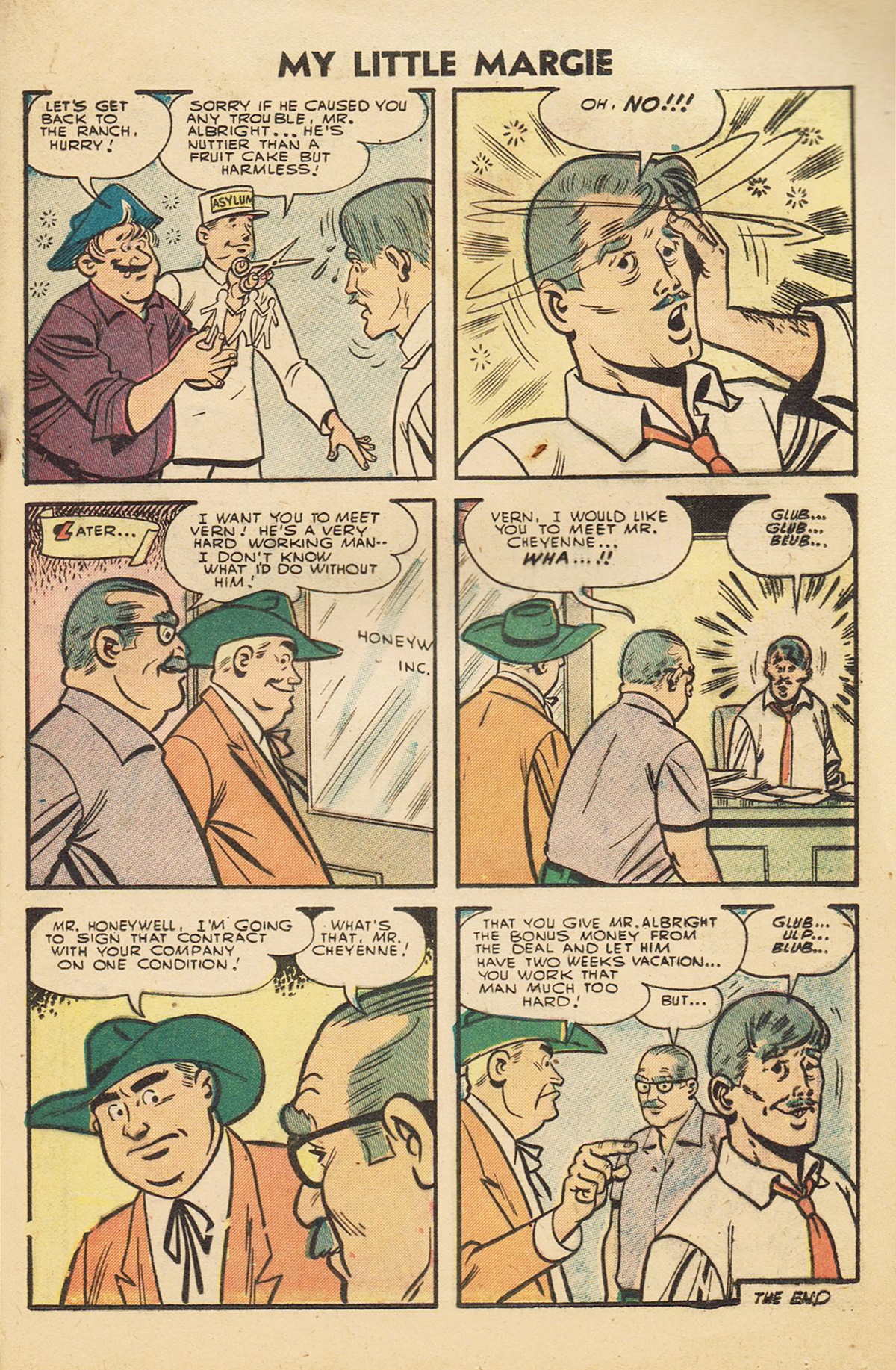 Read online My Little Margie (1954) comic -  Issue #20 - 84