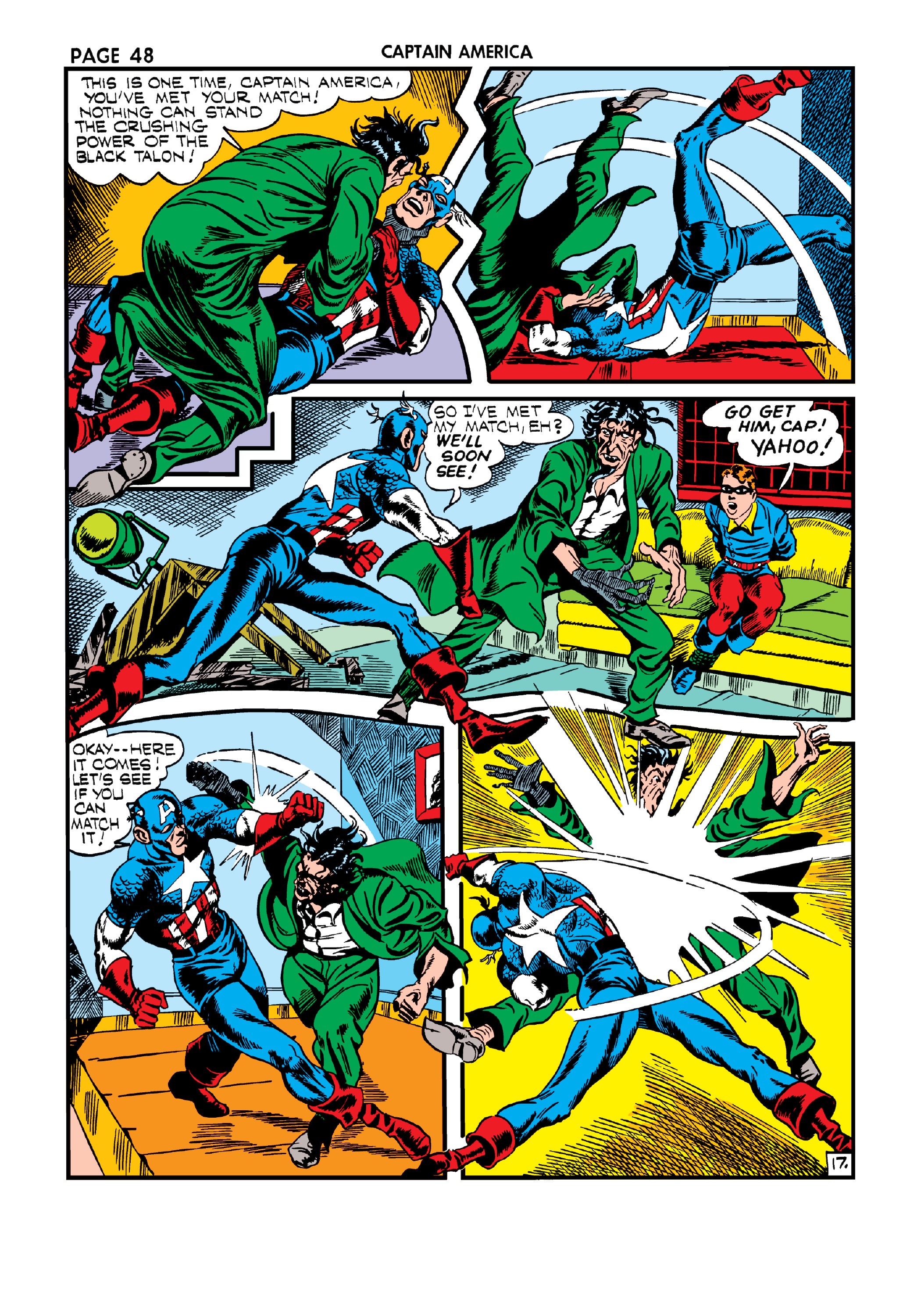 Read online Marvel Masterworks: Golden Age Captain America comic -  Issue # TPB 3 (Part 1) - 56