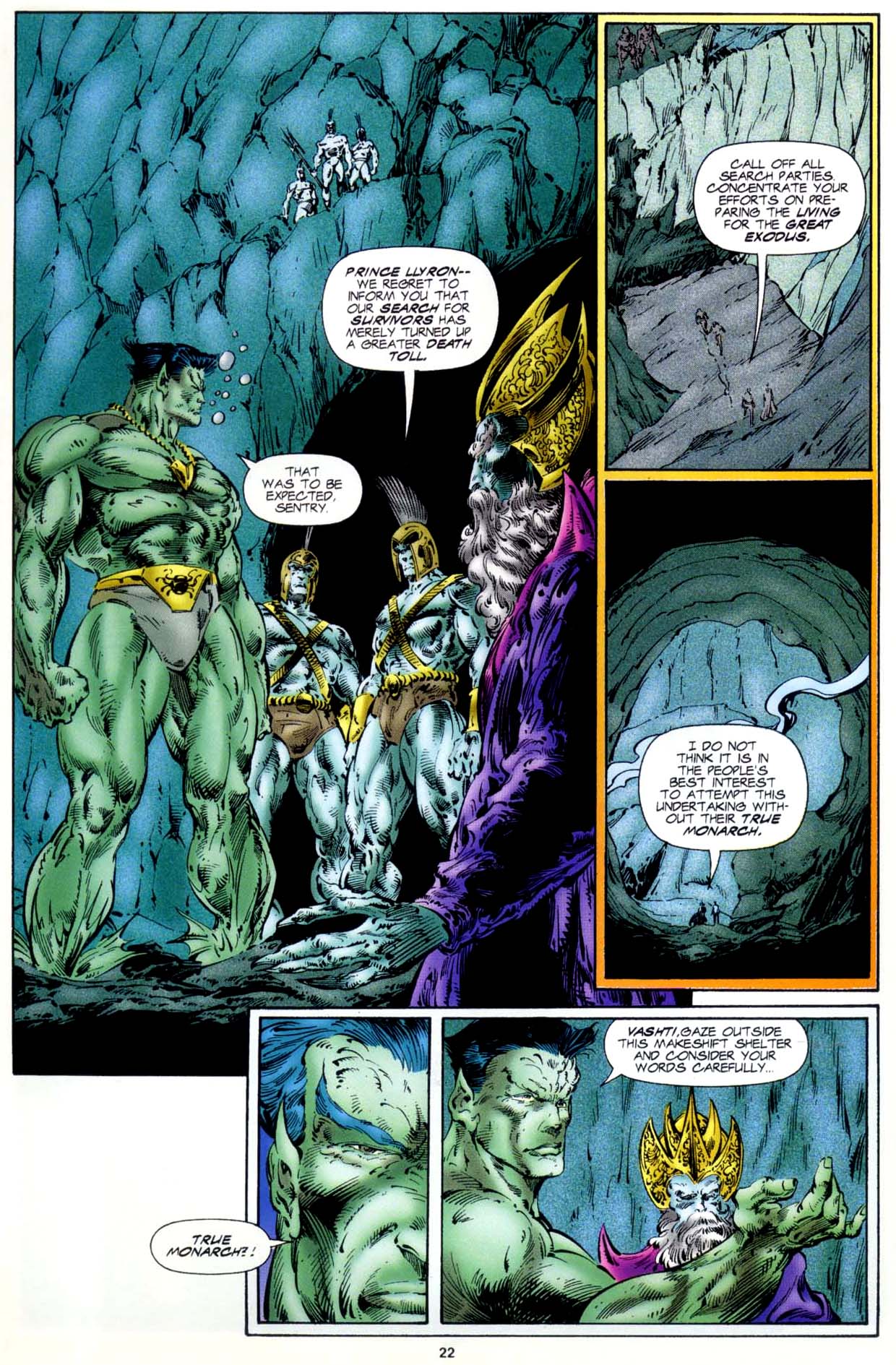Read online Fantastic Four: Atlantis Rising comic -  Issue #2 - 22