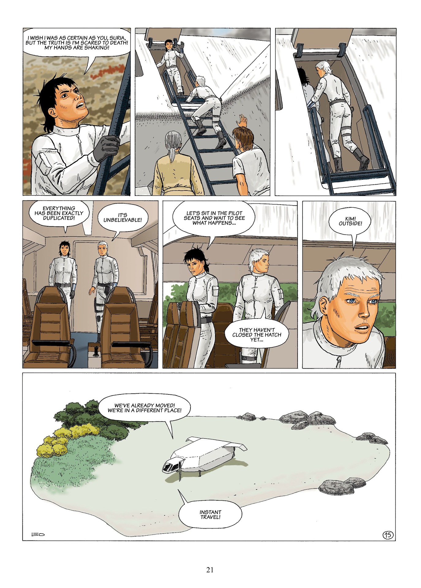 Read online Antares comic -  Issue #6 - 23