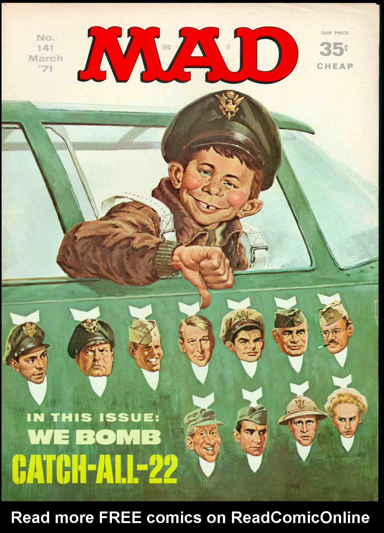 Read online MAD comic -  Issue #141 - 1