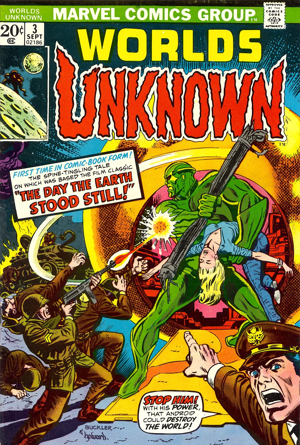 Read online Worlds Unknown comic -  Issue #3 - 1