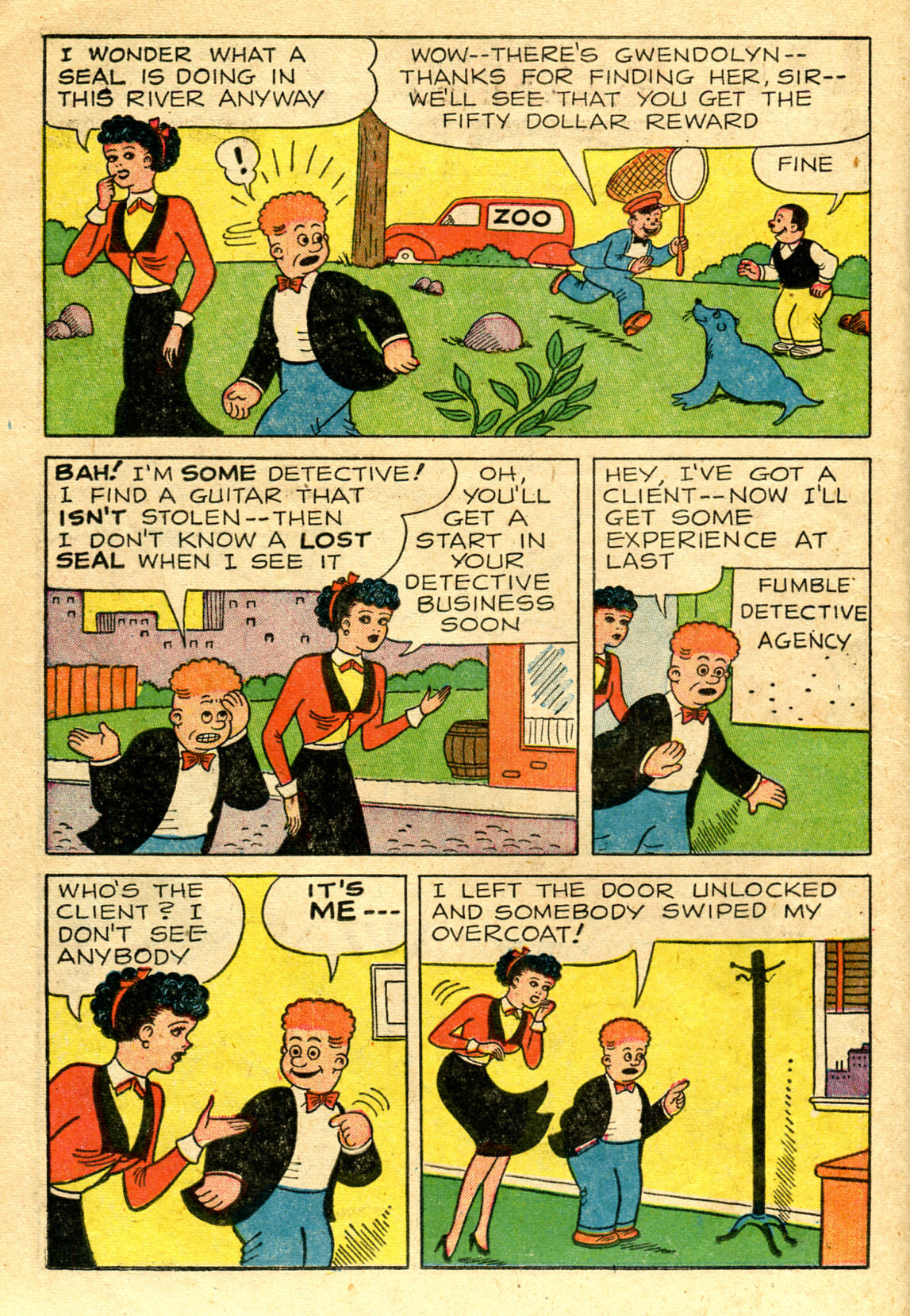 Read online Fritzi Ritz (1953) comic -  Issue #32 - 14