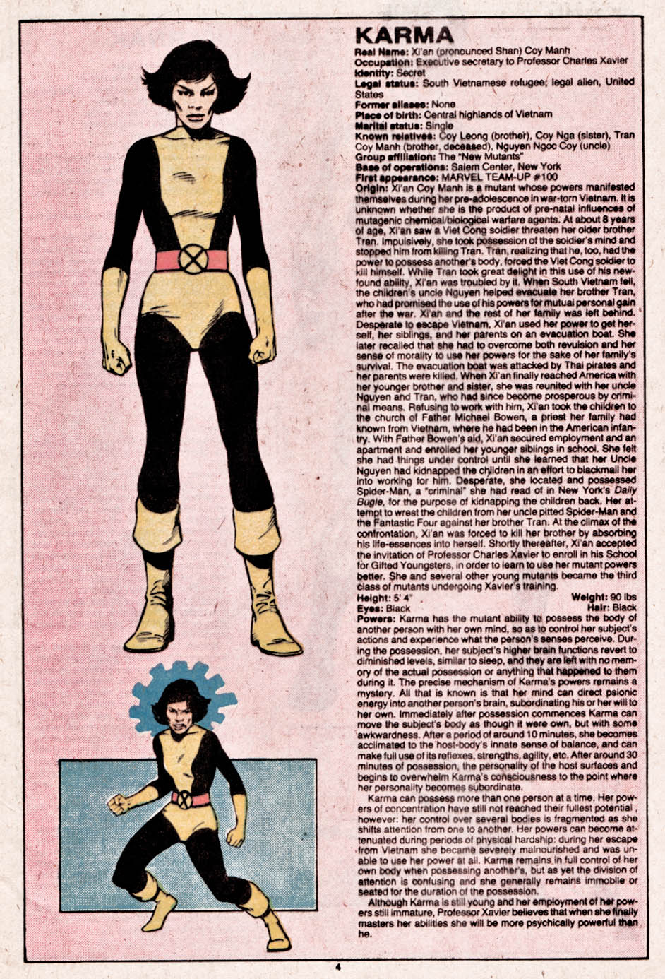 Read online The Official Handbook of the Marvel Universe comic -  Issue #6 - 5