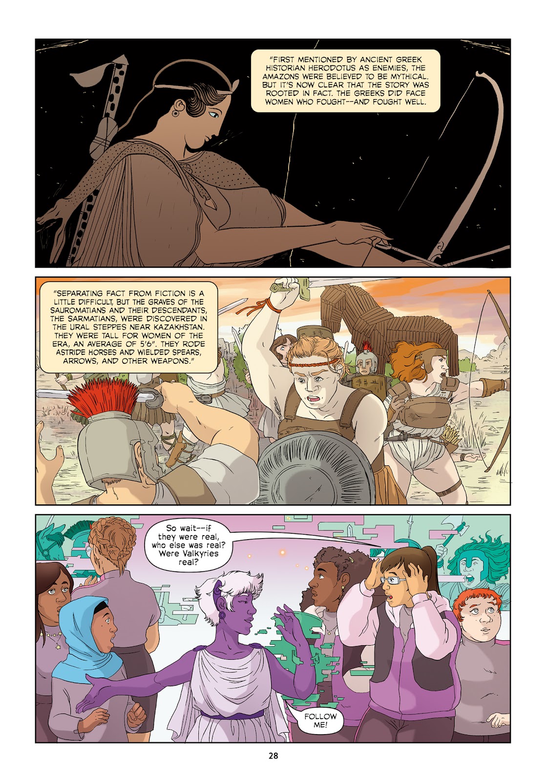 Amazons, Abolitionists, and Activists: A Graphic History of Women's Fight for Their Rights issue TPB (Part 1) - Page 34