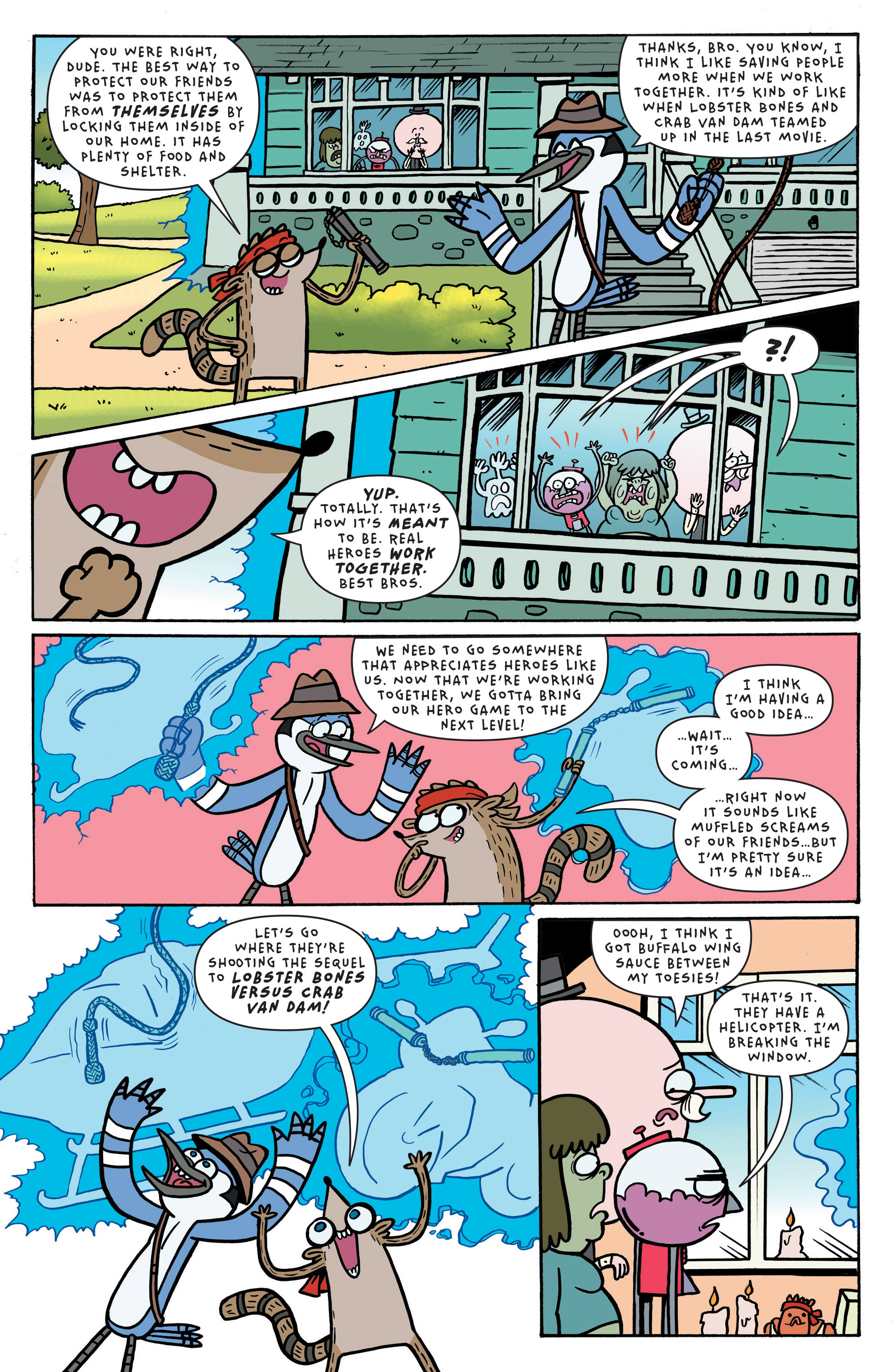 Read online Regular Show comic -  Issue #35 - 12