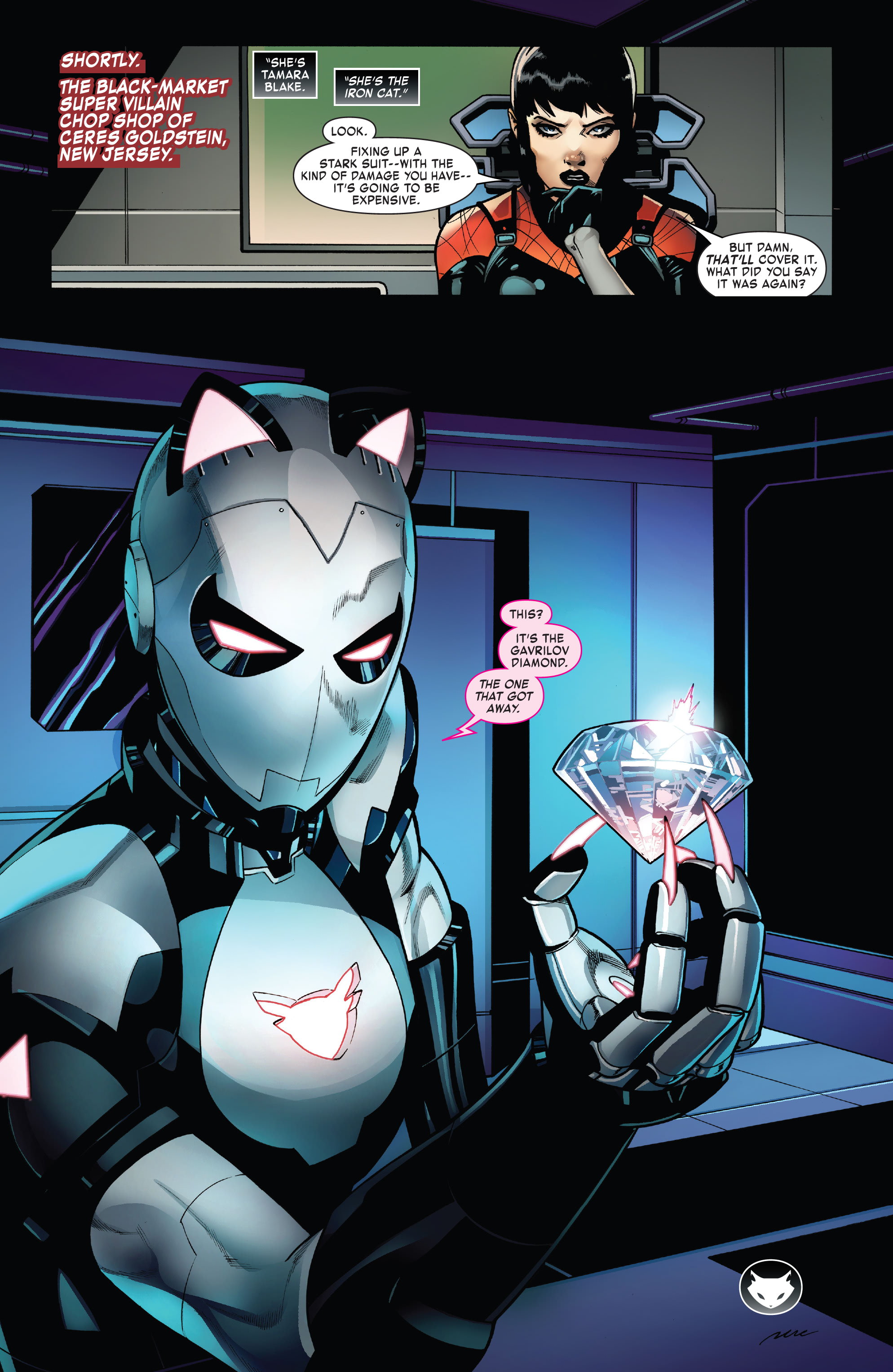 Read online Iron Cat comic -  Issue #5 - 23