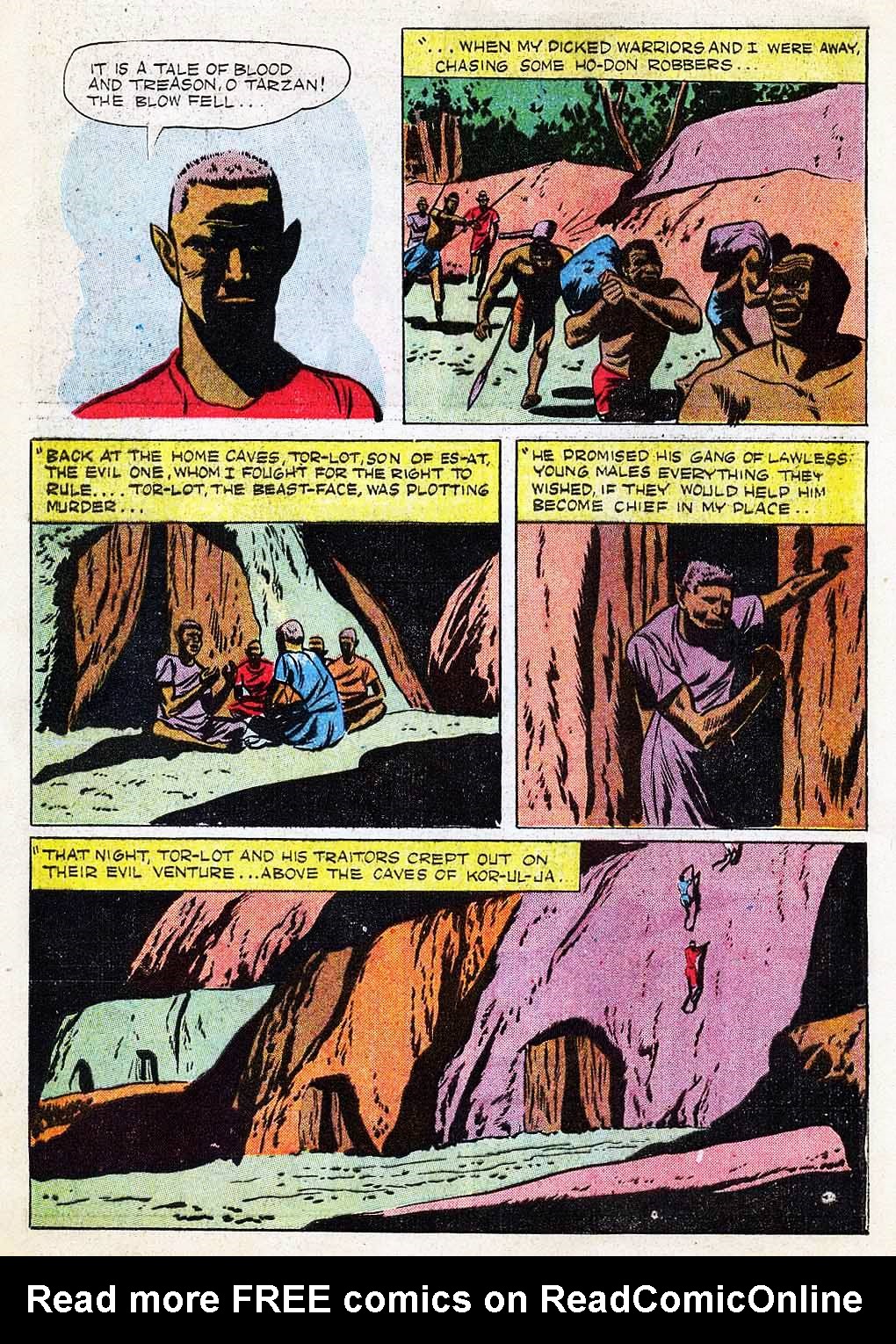 Read online Tarzan (1948) comic -  Issue #4 - 8