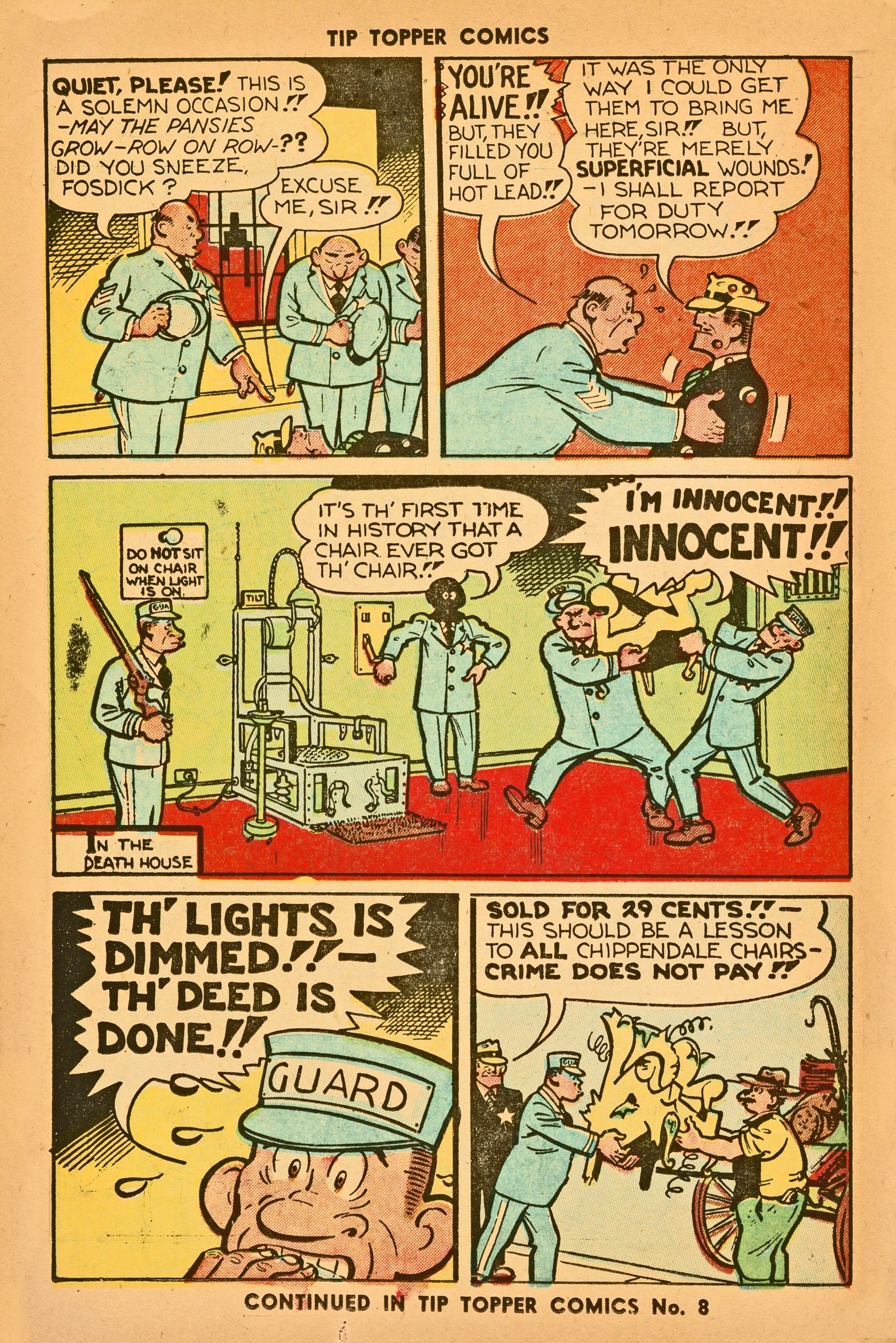 Read online Tip Topper Comics comic -  Issue #7 - 14