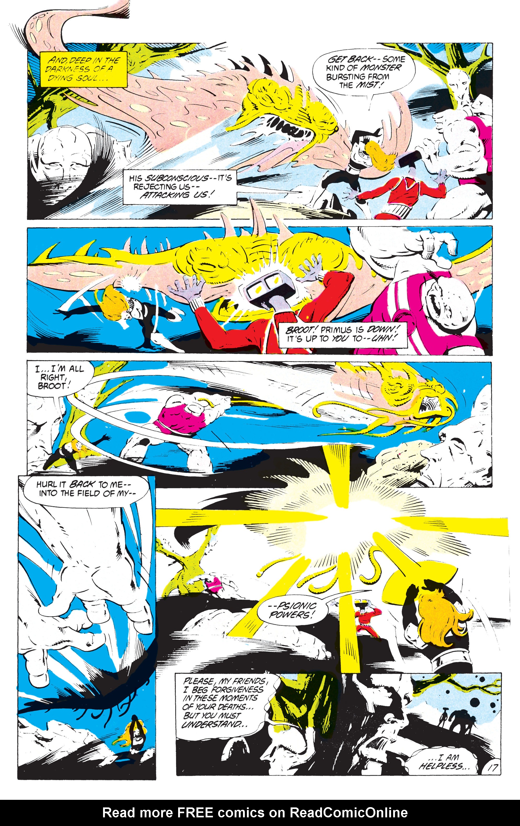 Read online The Omega Men (1983) comic -  Issue #22 - 17