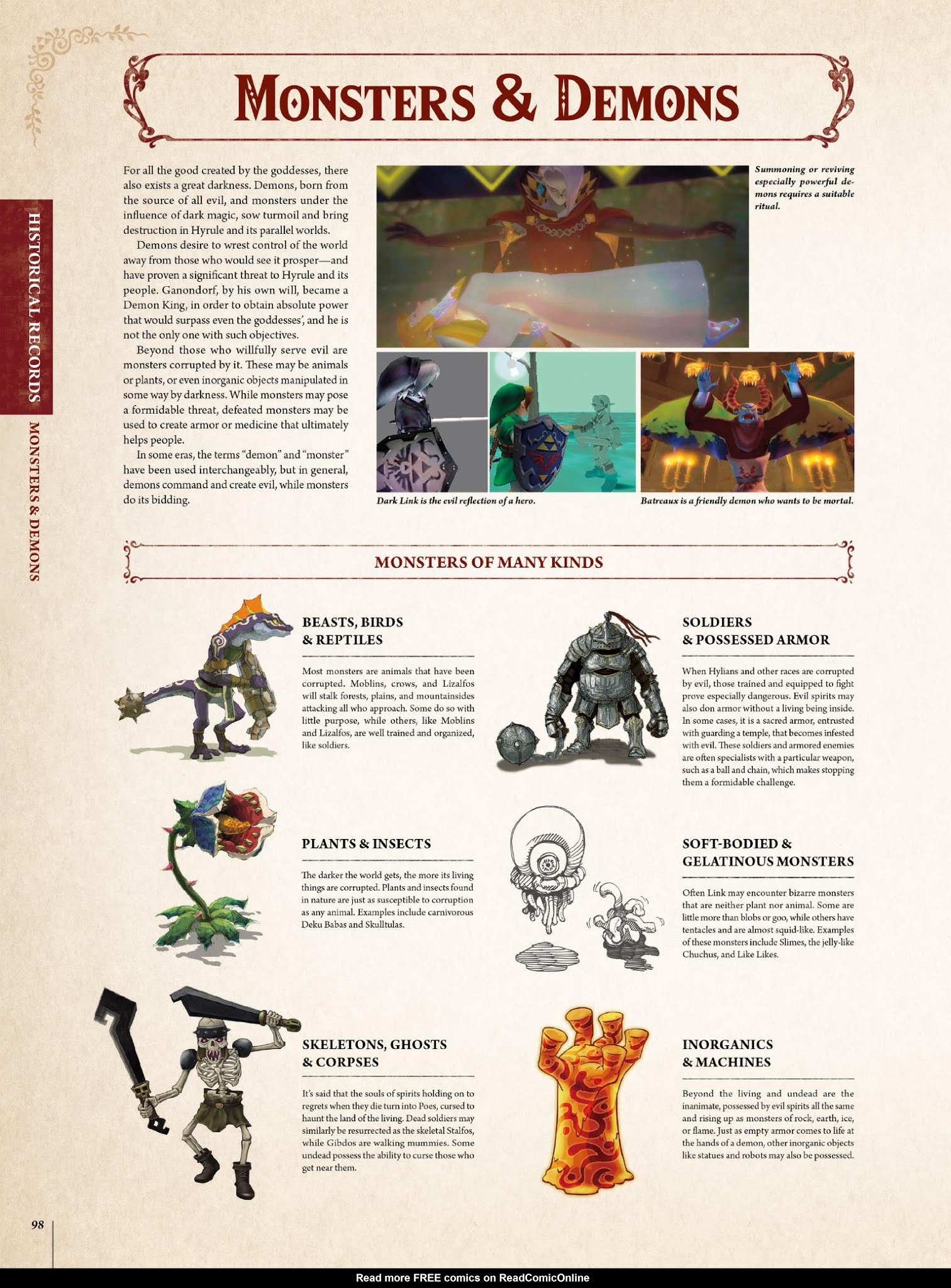 Read online The Legend of Zelda Encyclopedia comic -  Issue # TPB (Part 2) - 2
