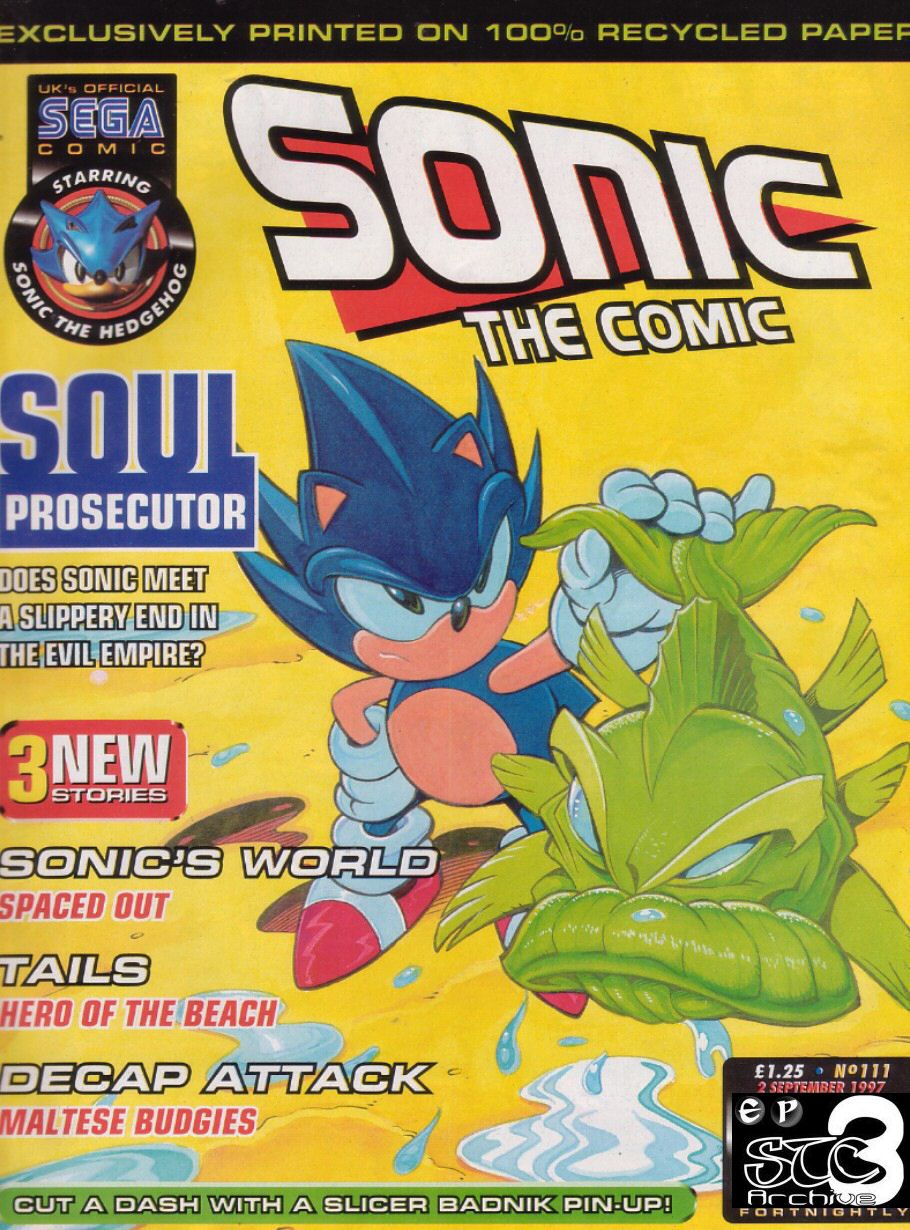 Read online Sonic the Comic comic -  Issue #111 - 1