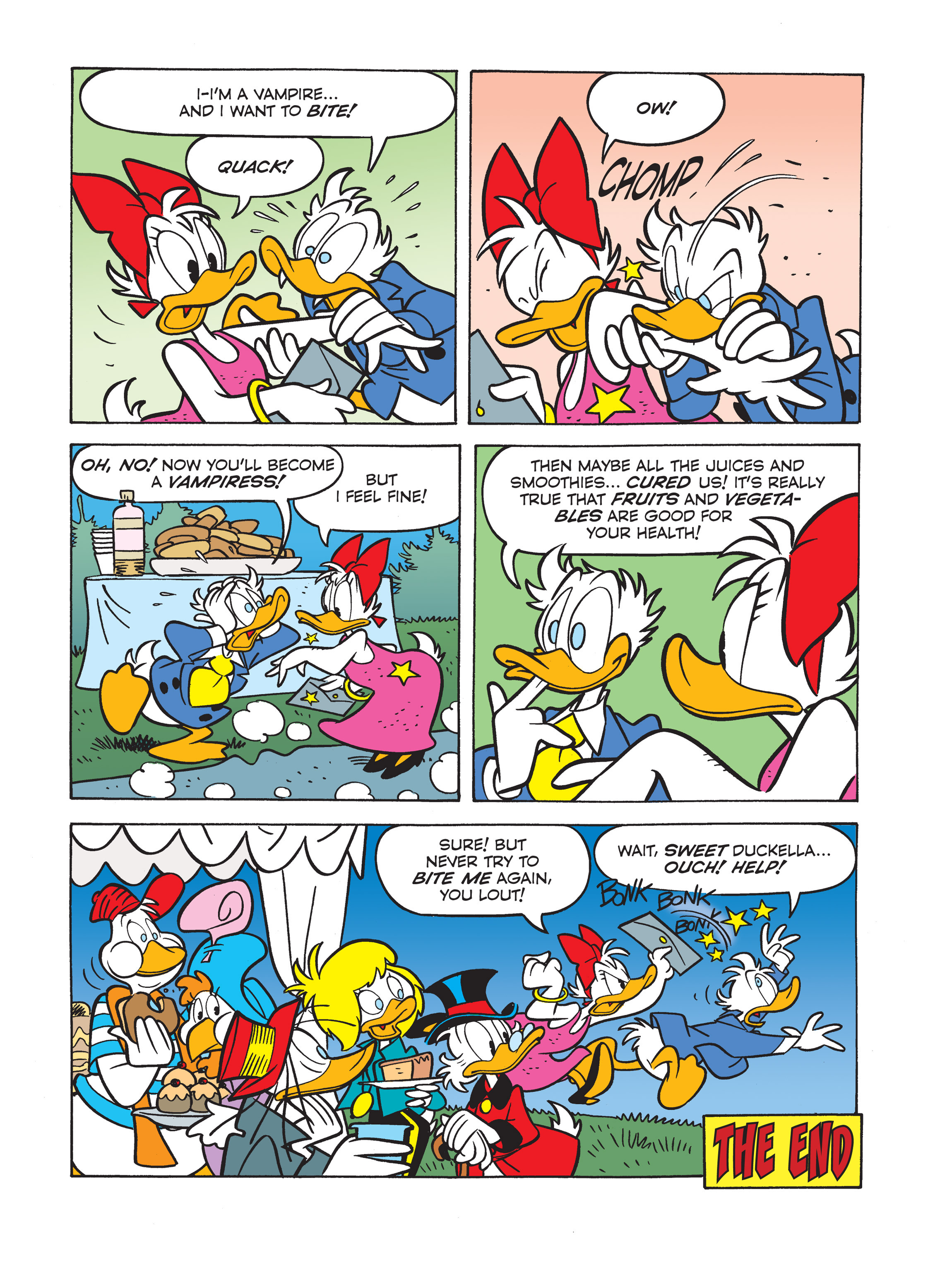 Read online Quacklight: Bewitching Vampires In Duckburg comic -  Issue # Full - 31