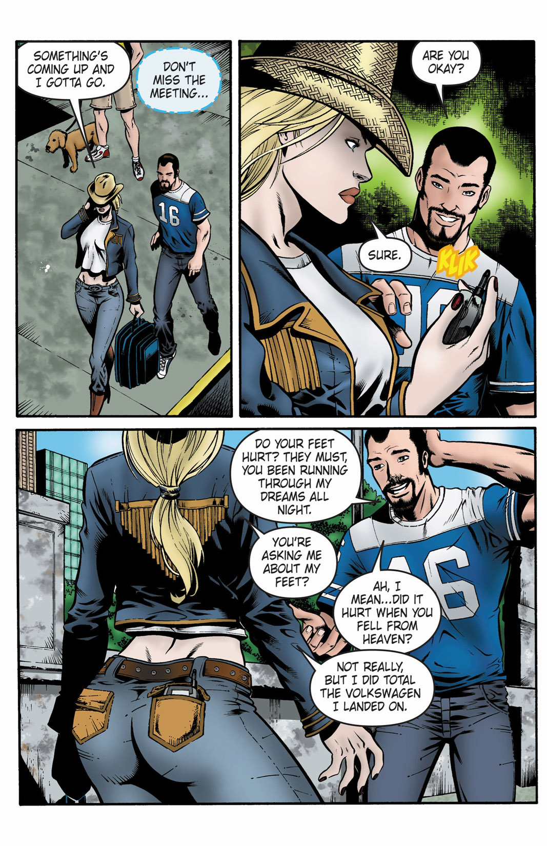 Read online SideChicks comic -  Issue #1 - 21