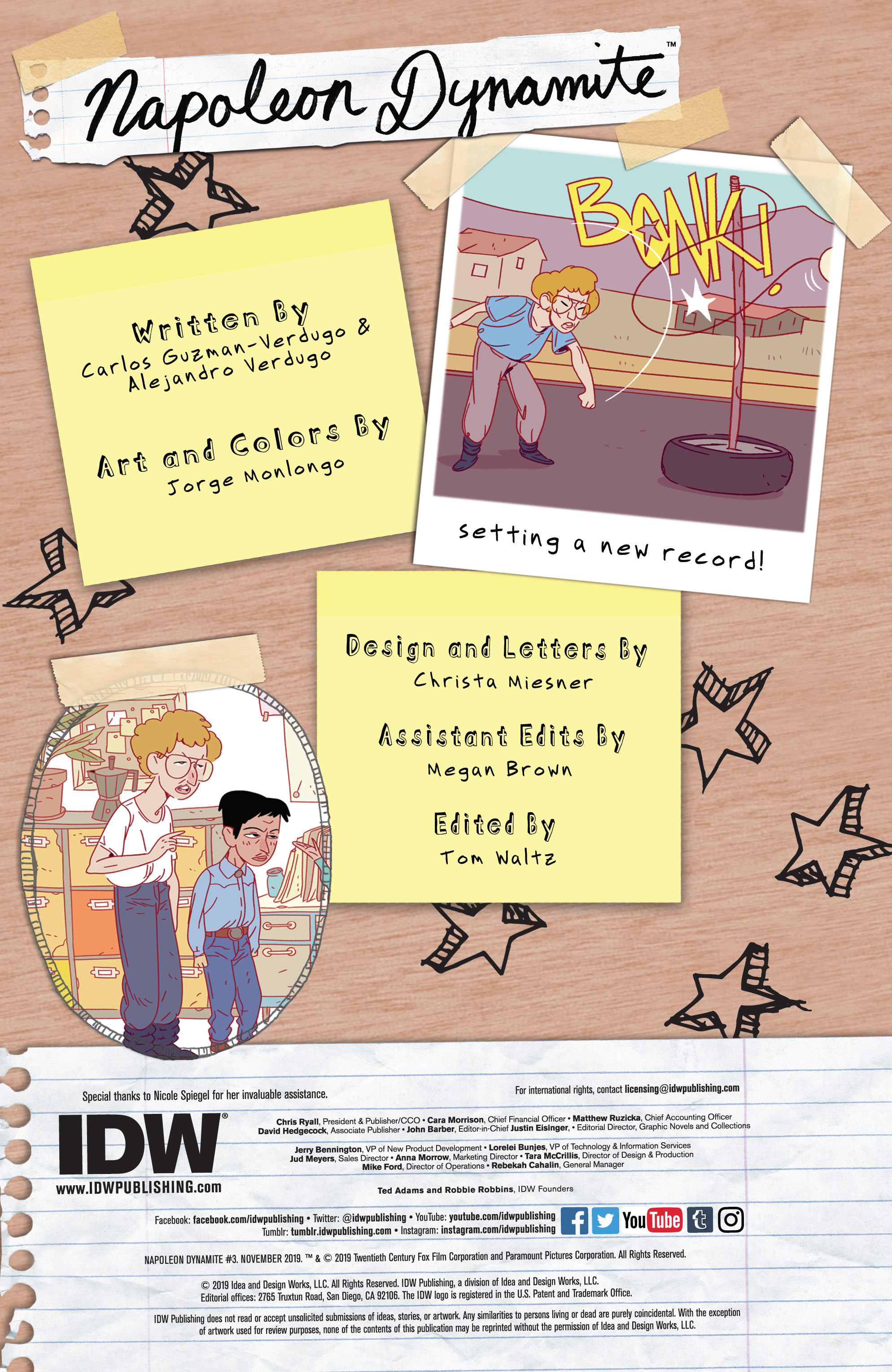 Read online Napoleon Dynamite comic -  Issue #3 - 2