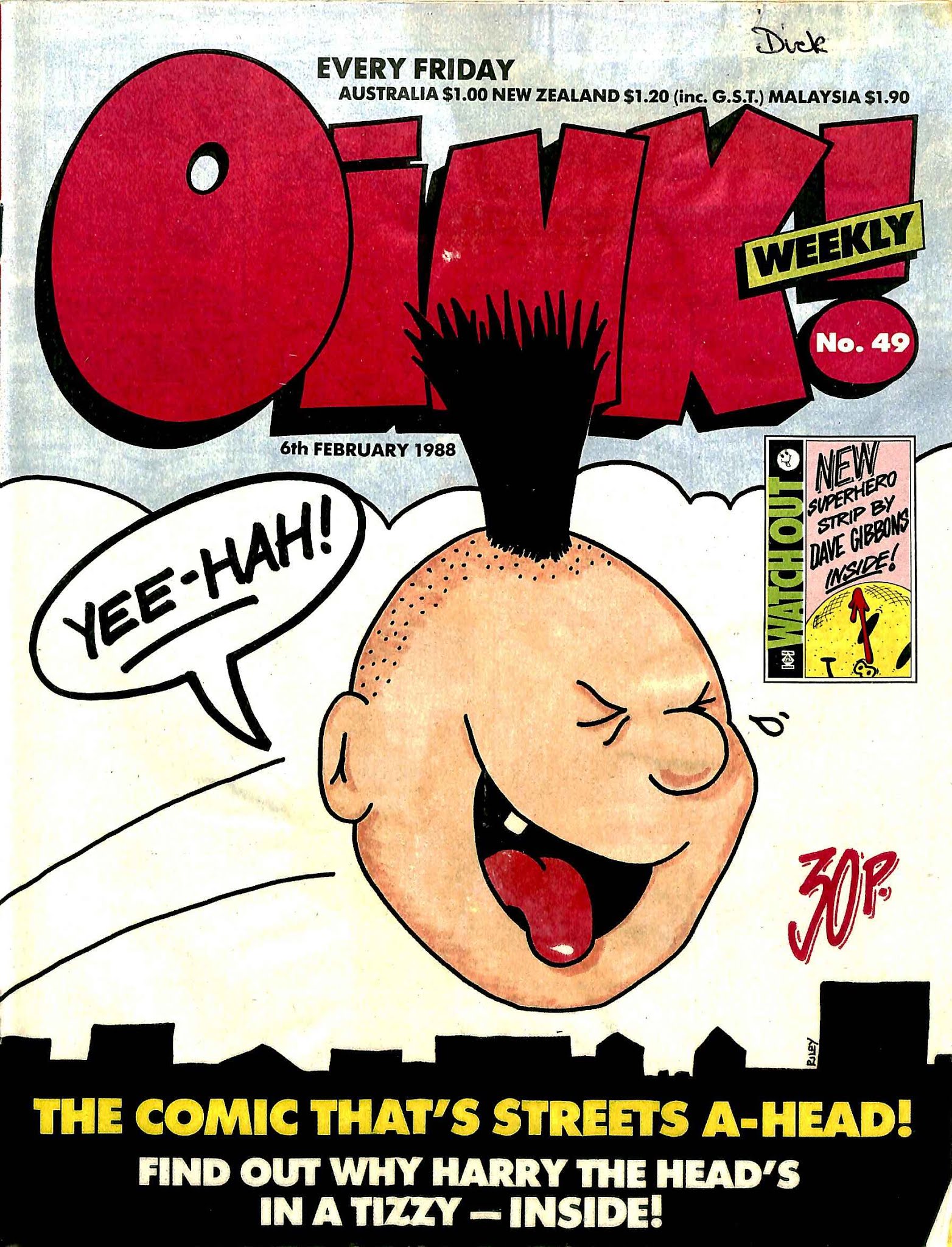Read online Oink! comic -  Issue #49 - 1