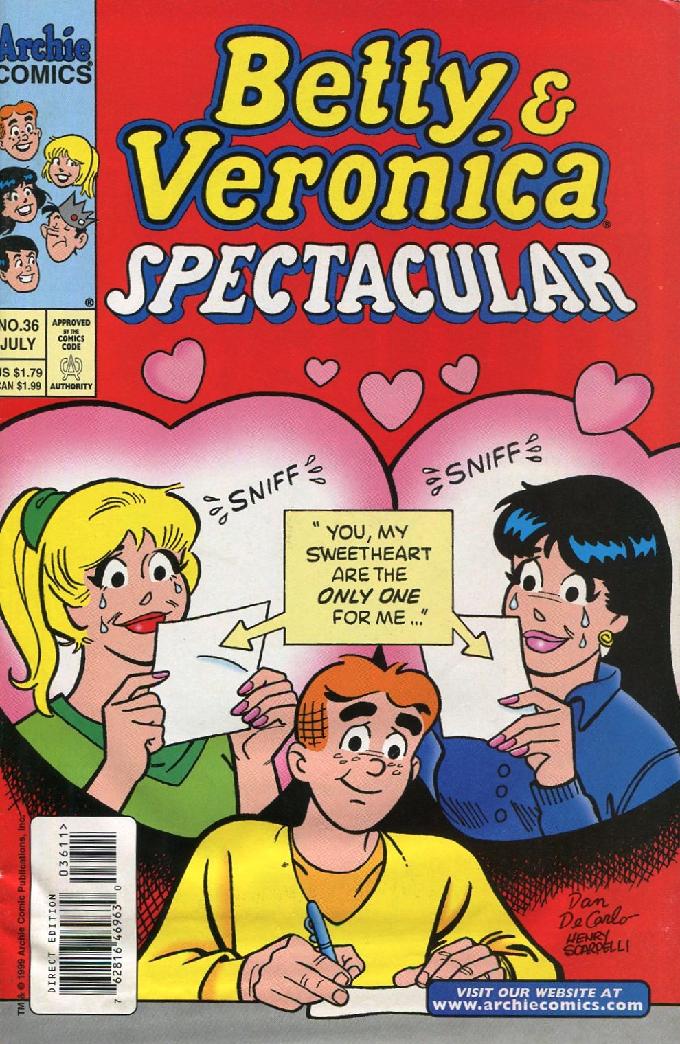 Read online Betty & Veronica Spectacular comic -  Issue #36 - 1