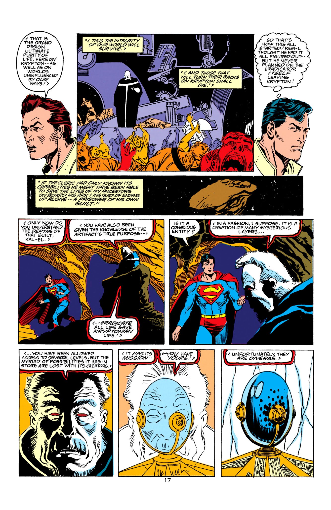 Read online Superman: The Exile & Other Stories Omnibus comic -  Issue # TPB (Part 9) - 90