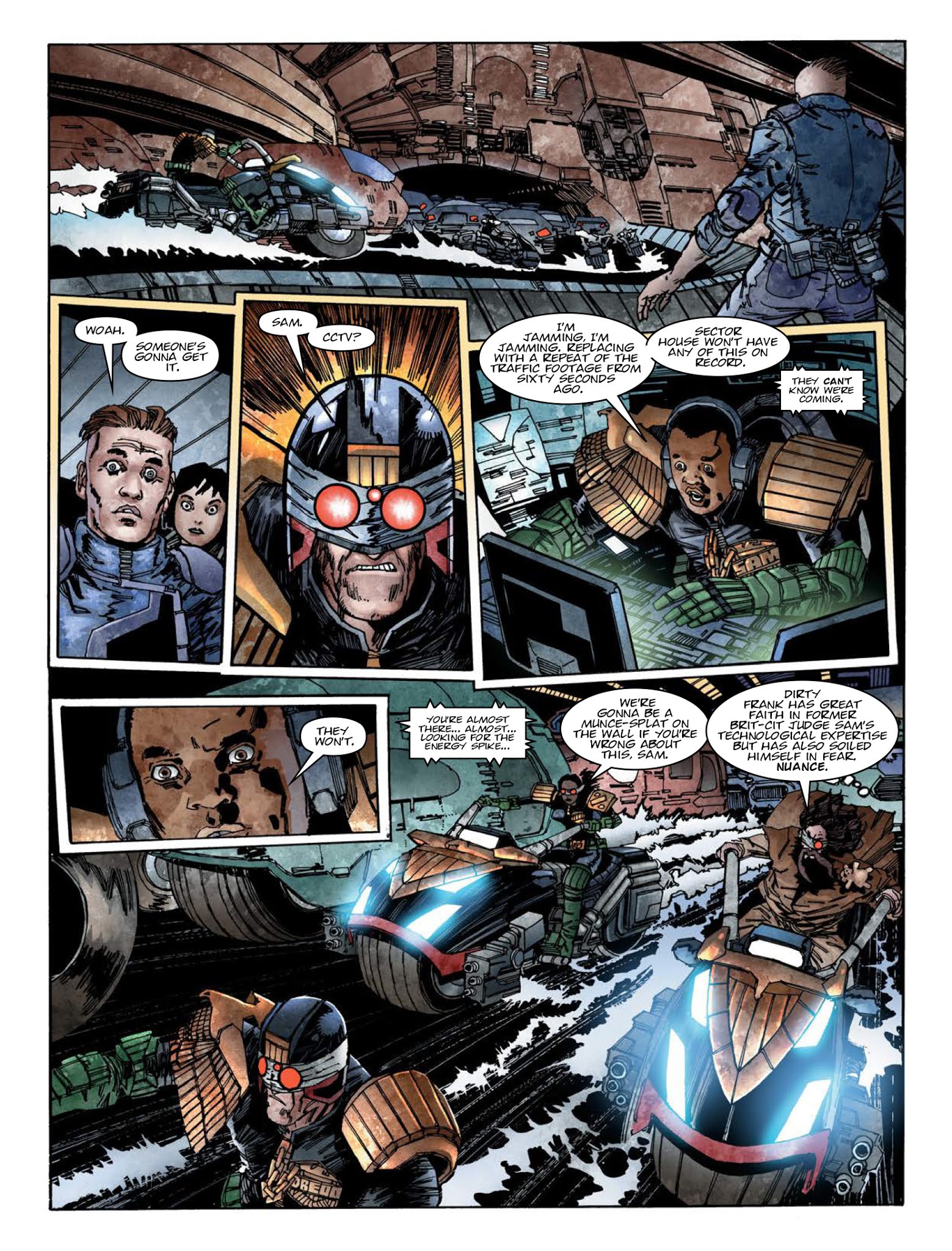 Read online 2000 AD comic -  Issue #2104 - 4