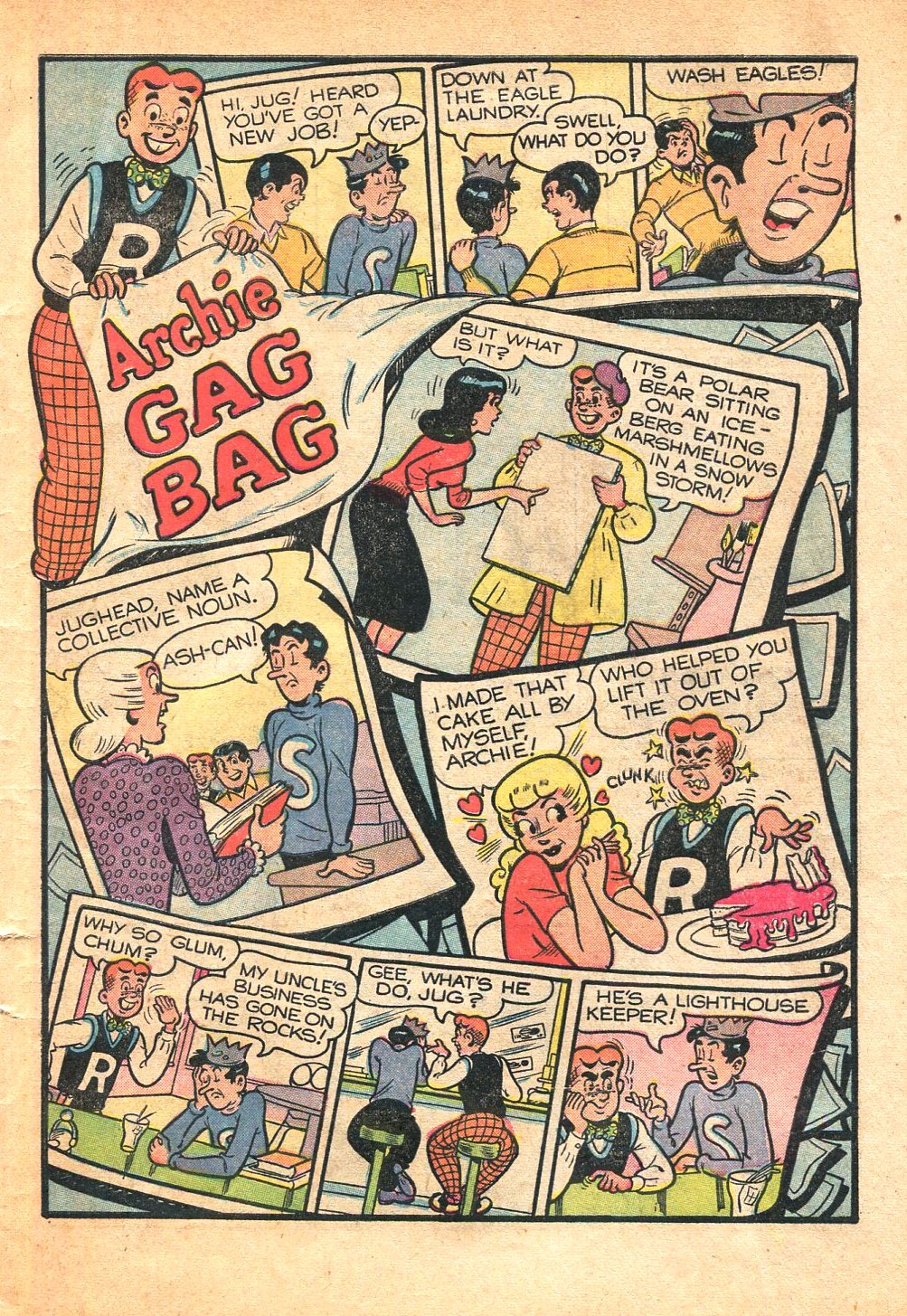 Read online Archie's Joke Book Magazine comic -  Issue #17 - 7