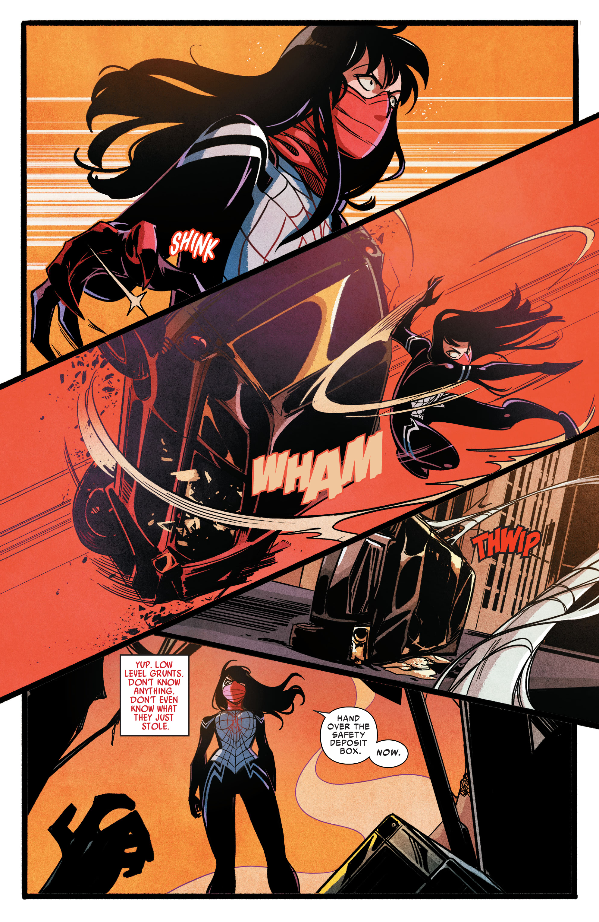 Read online Silk: Out of the Spider-Verse comic -  Issue # TPB 1 (Part 3) - 13