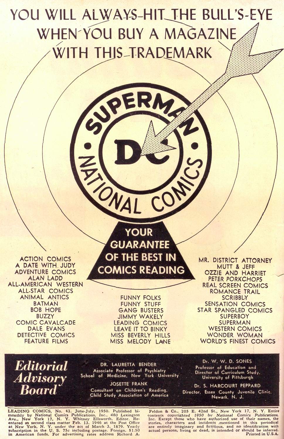 Read online Leading Screen Comics comic -  Issue #43 - 2