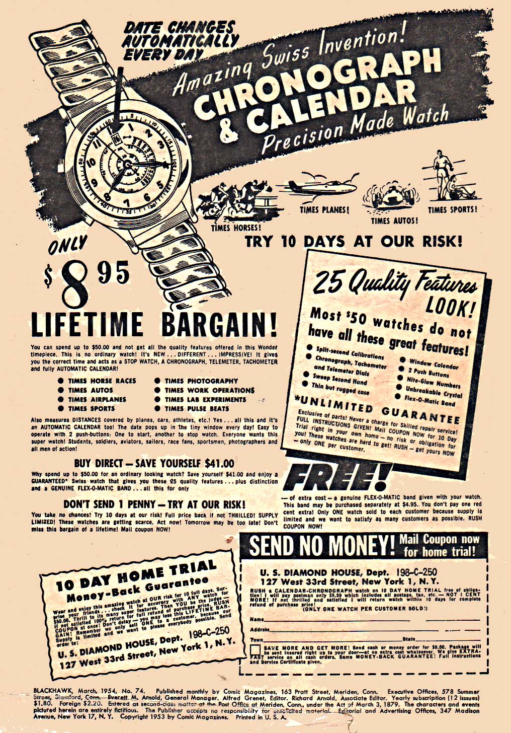 Read online Blackhawk (1957) comic -  Issue #74 - 2