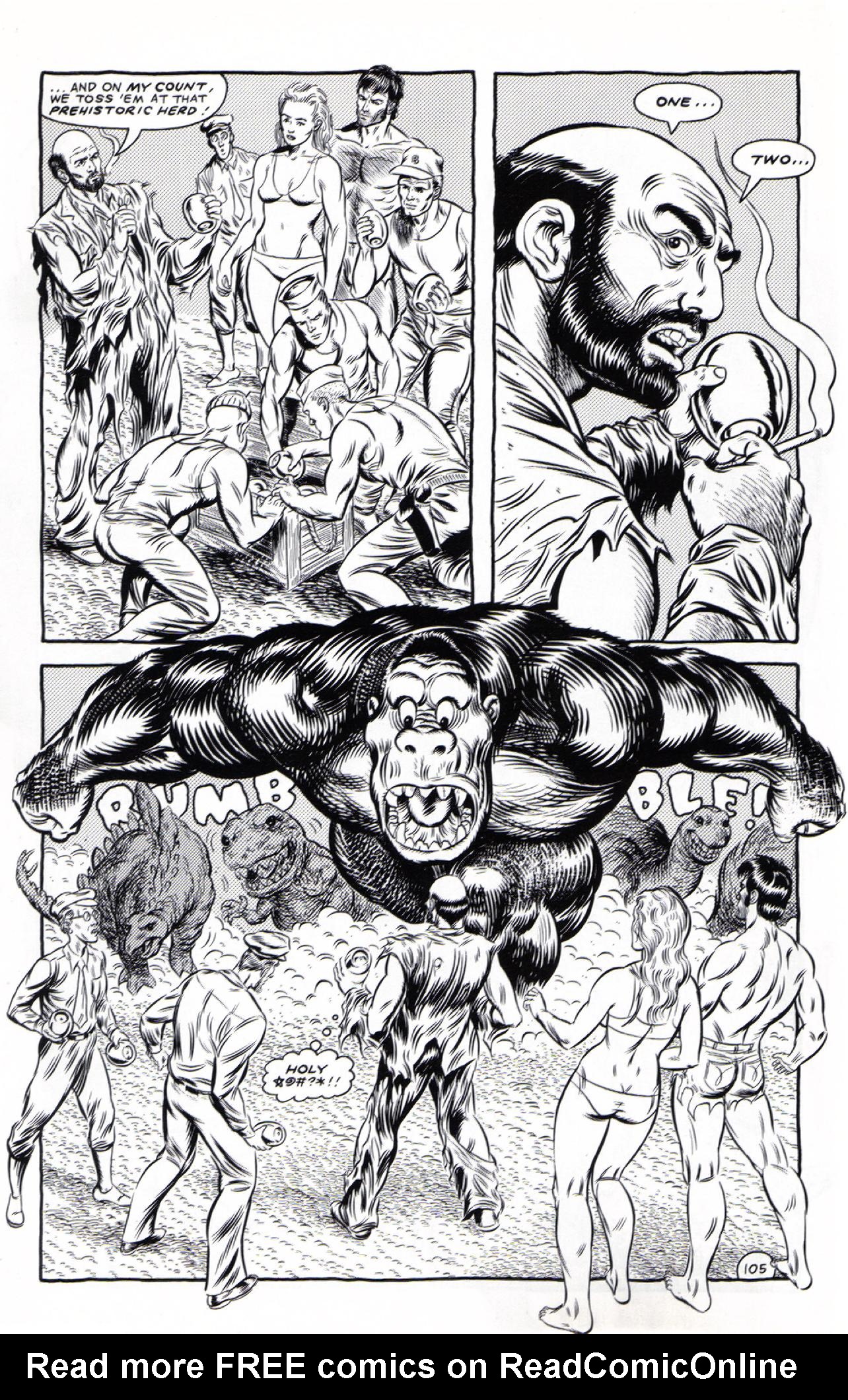 Read online King Kong (1991) comic -  Issue #5 - 17