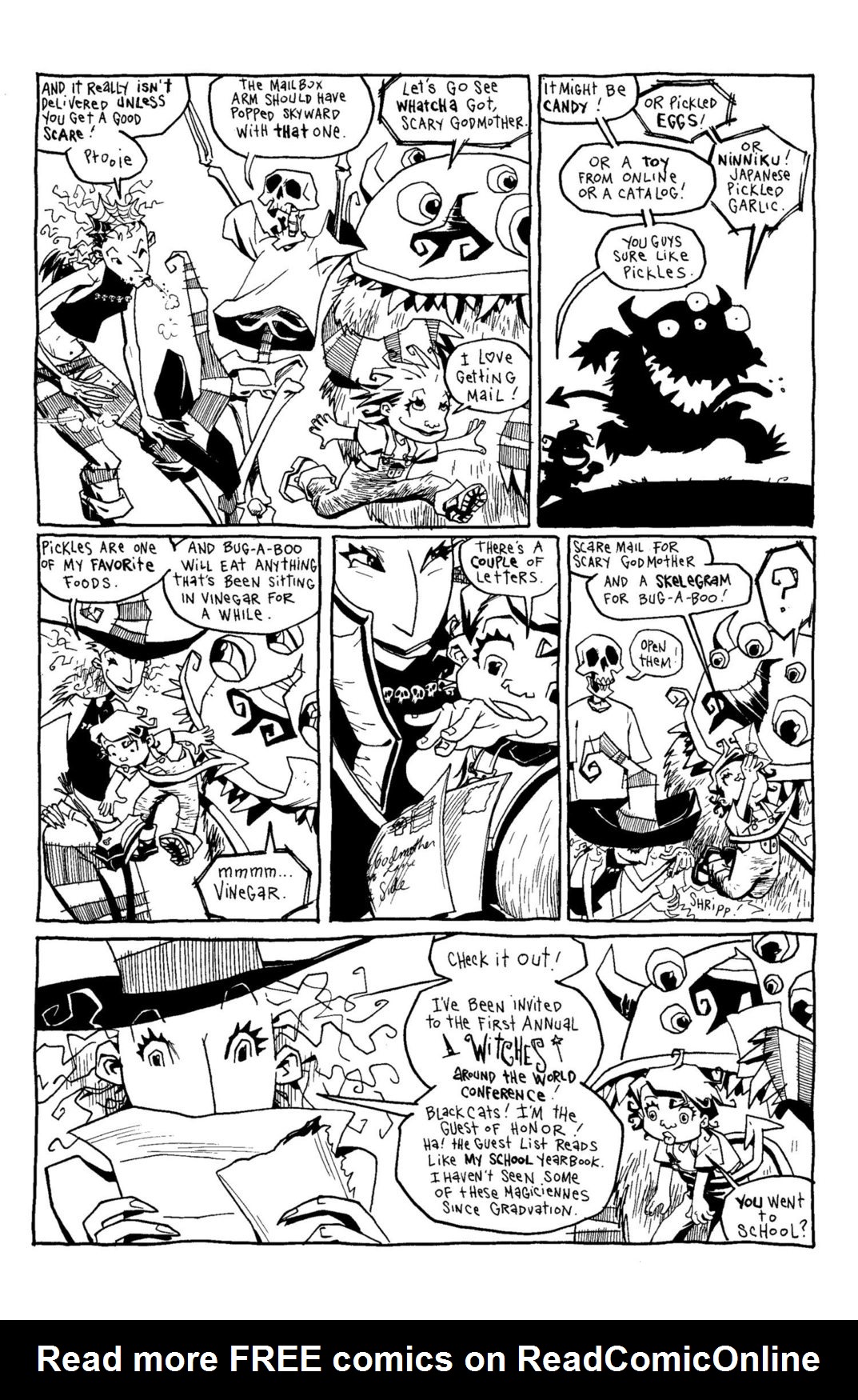 Read online Scary Godmother Comic Book Stories comic -  Issue # TPB - 145
