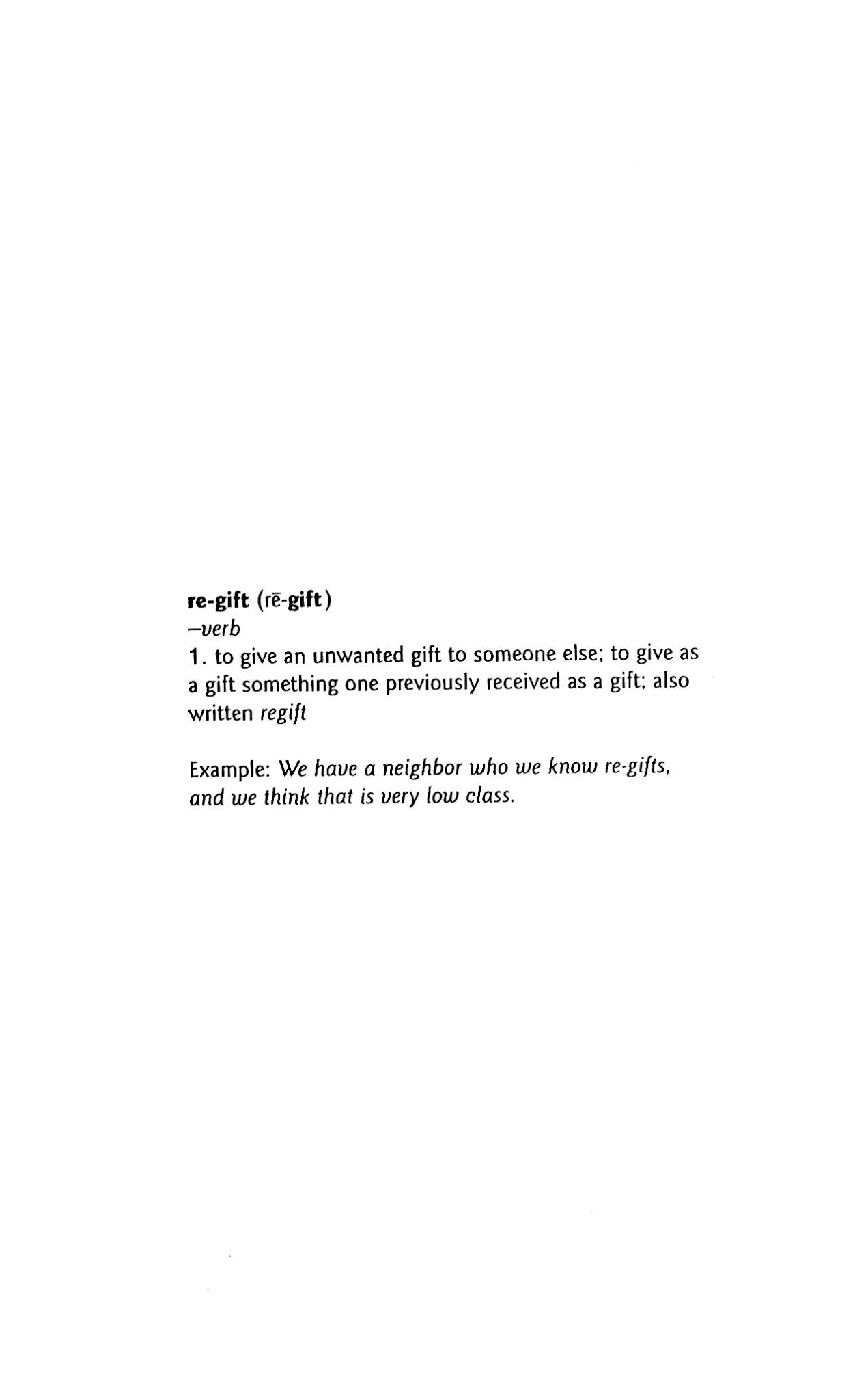Read online Re-Gifters comic -  Issue # TPB - 5