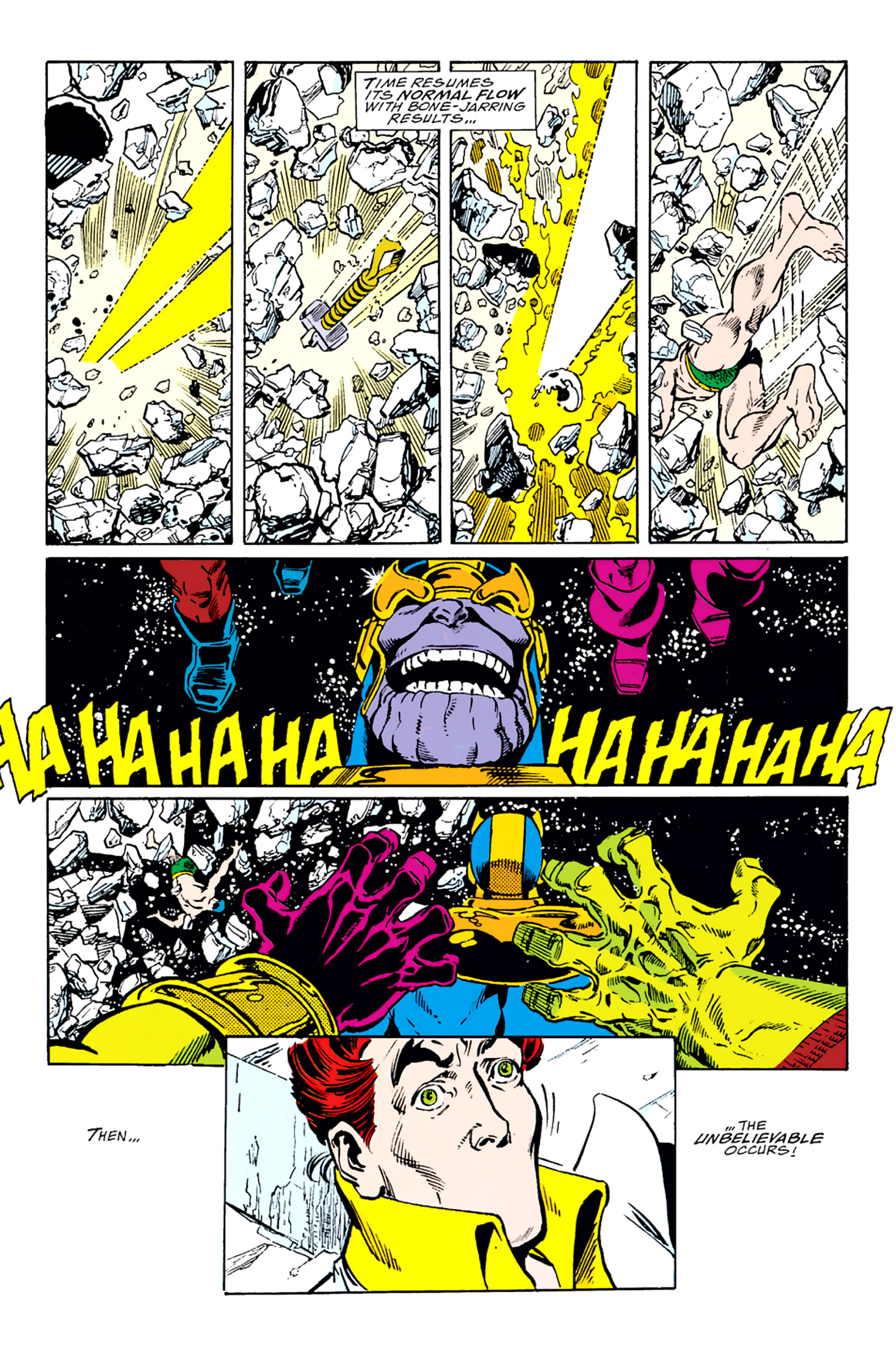 Read online Infinity Gauntlet (1991) comic -  Issue #4 - 9
