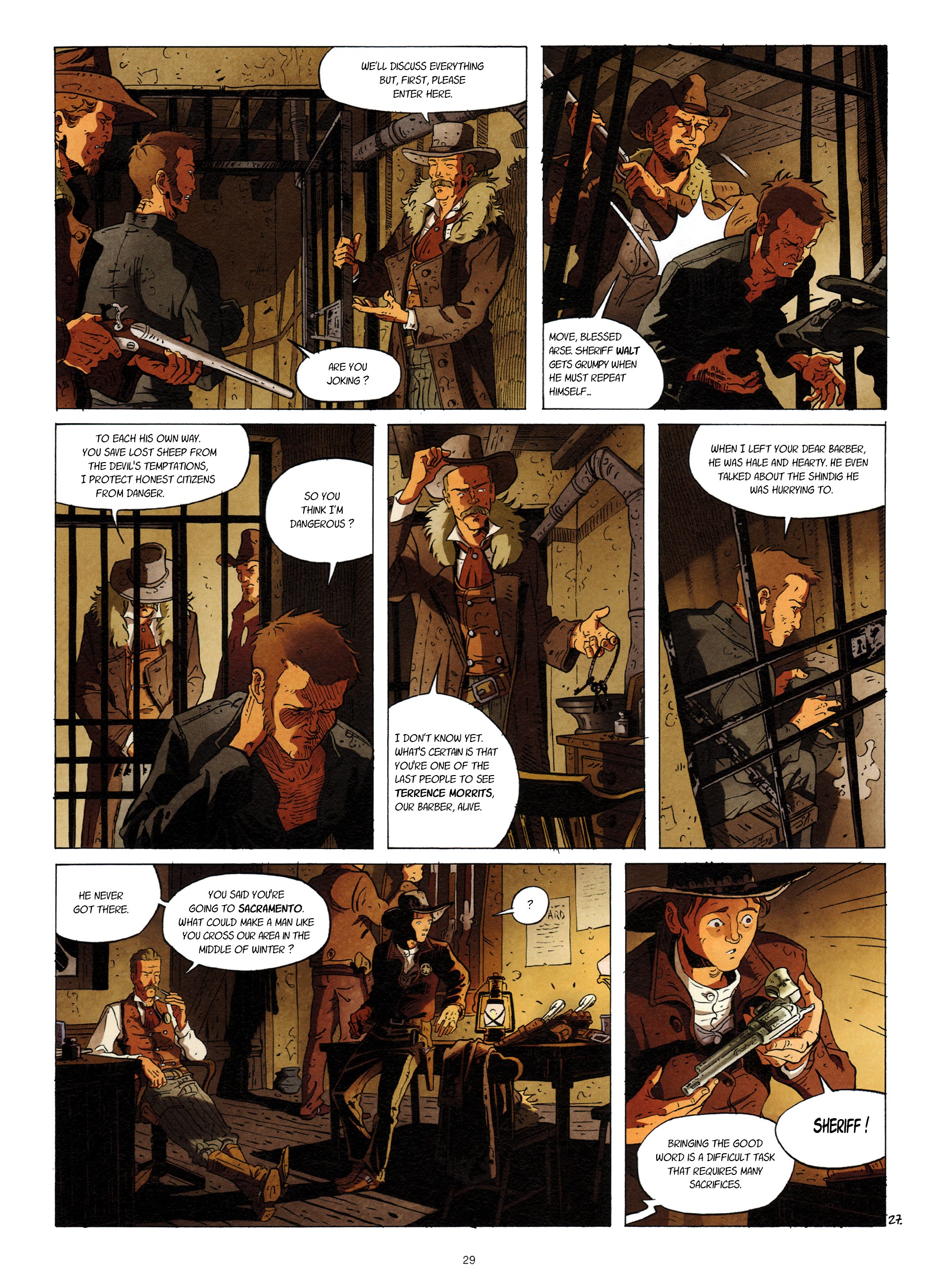Read online The Reverend comic -  Issue #1 - 31
