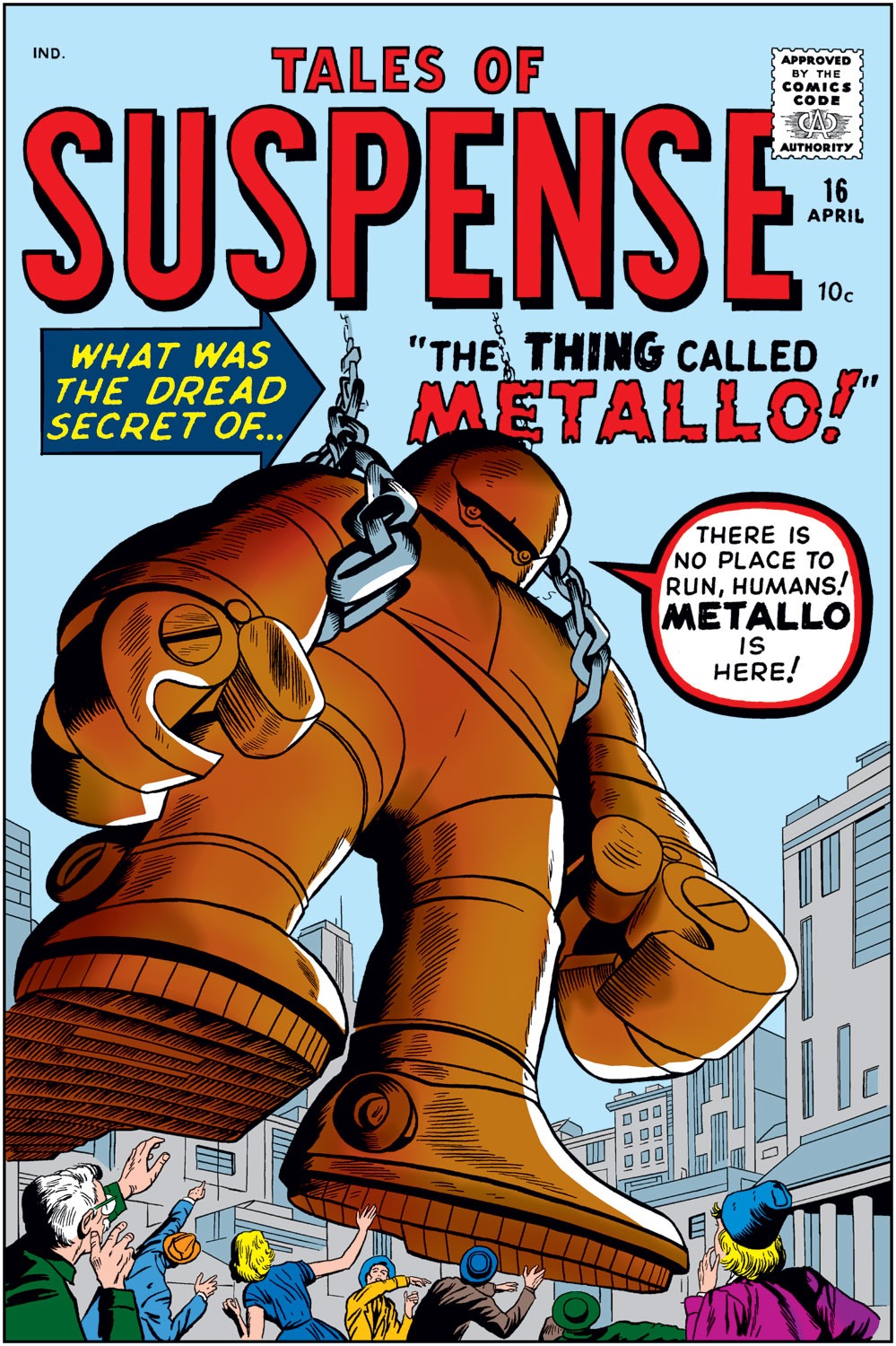 Read online Tales of Suspense (1959) comic -  Issue #16 - 1