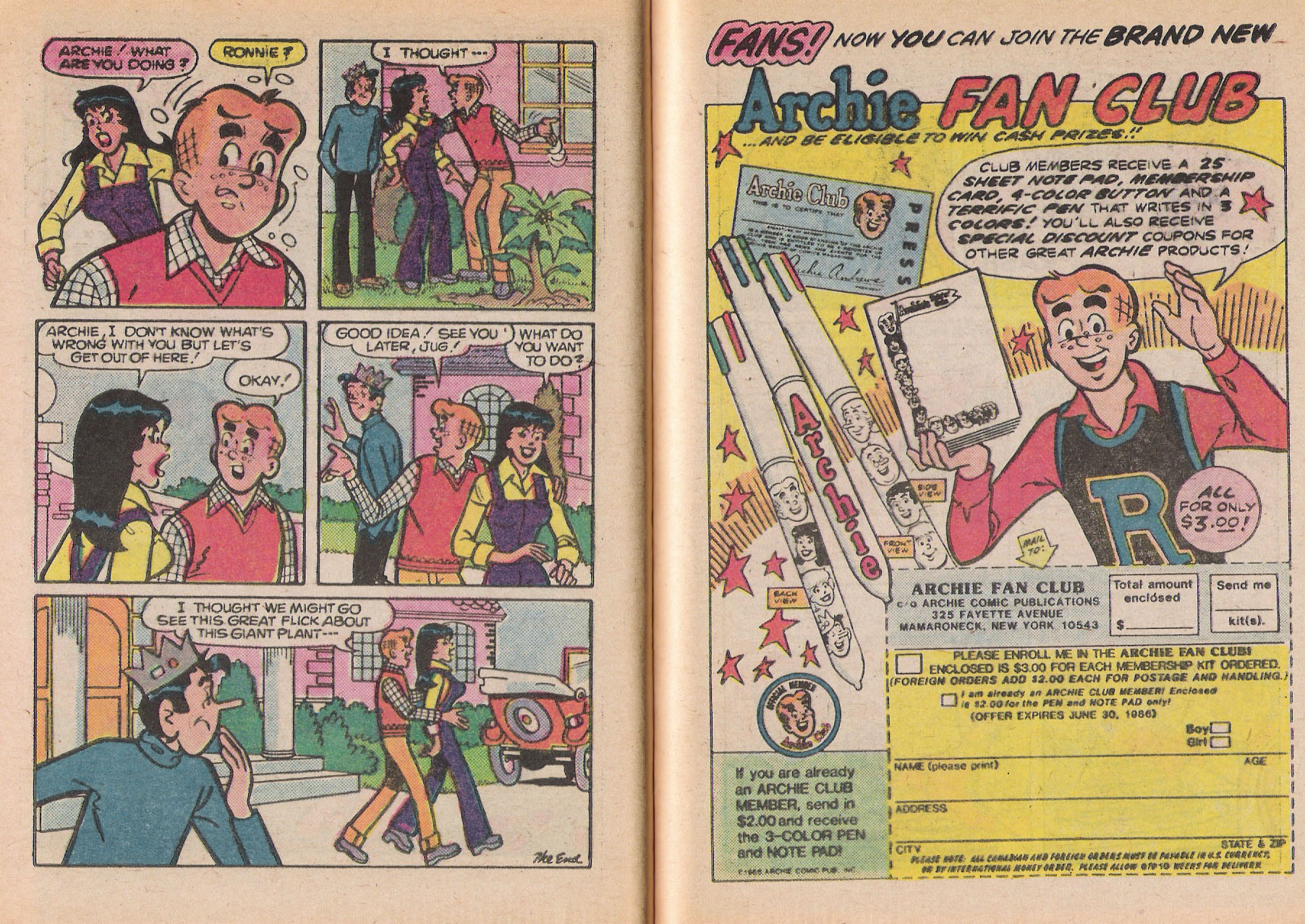 Read online Archie Annual Digest Magazine comic -  Issue #48 - 59