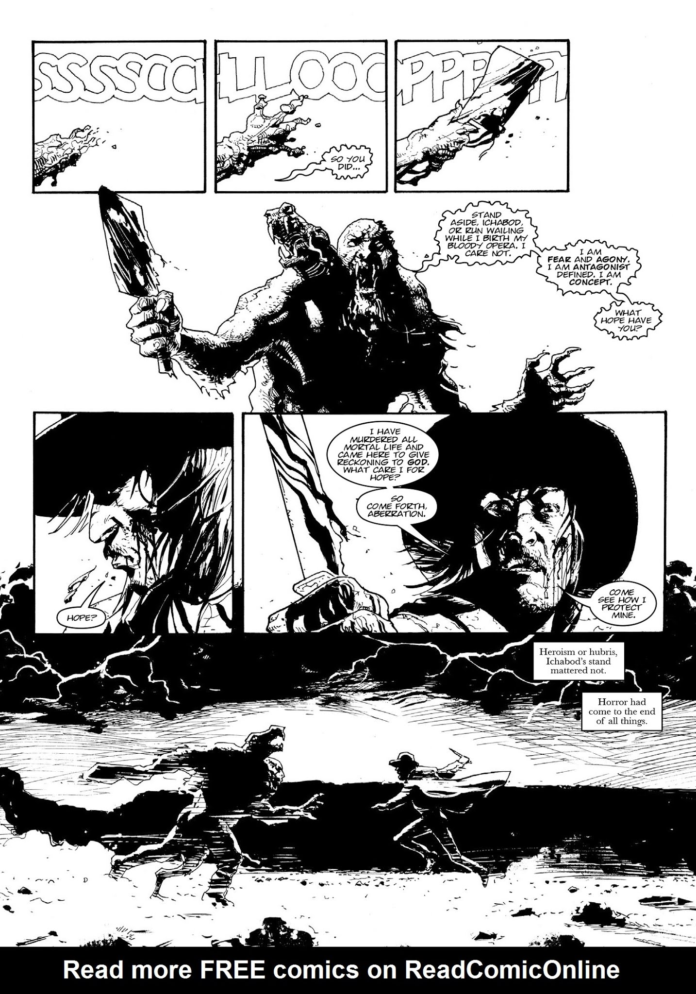 Read online The Grievous Journey of Ichabod Azrael (and the DEAD LEFT in His WAKE) comic -  Issue # TPB - 147
