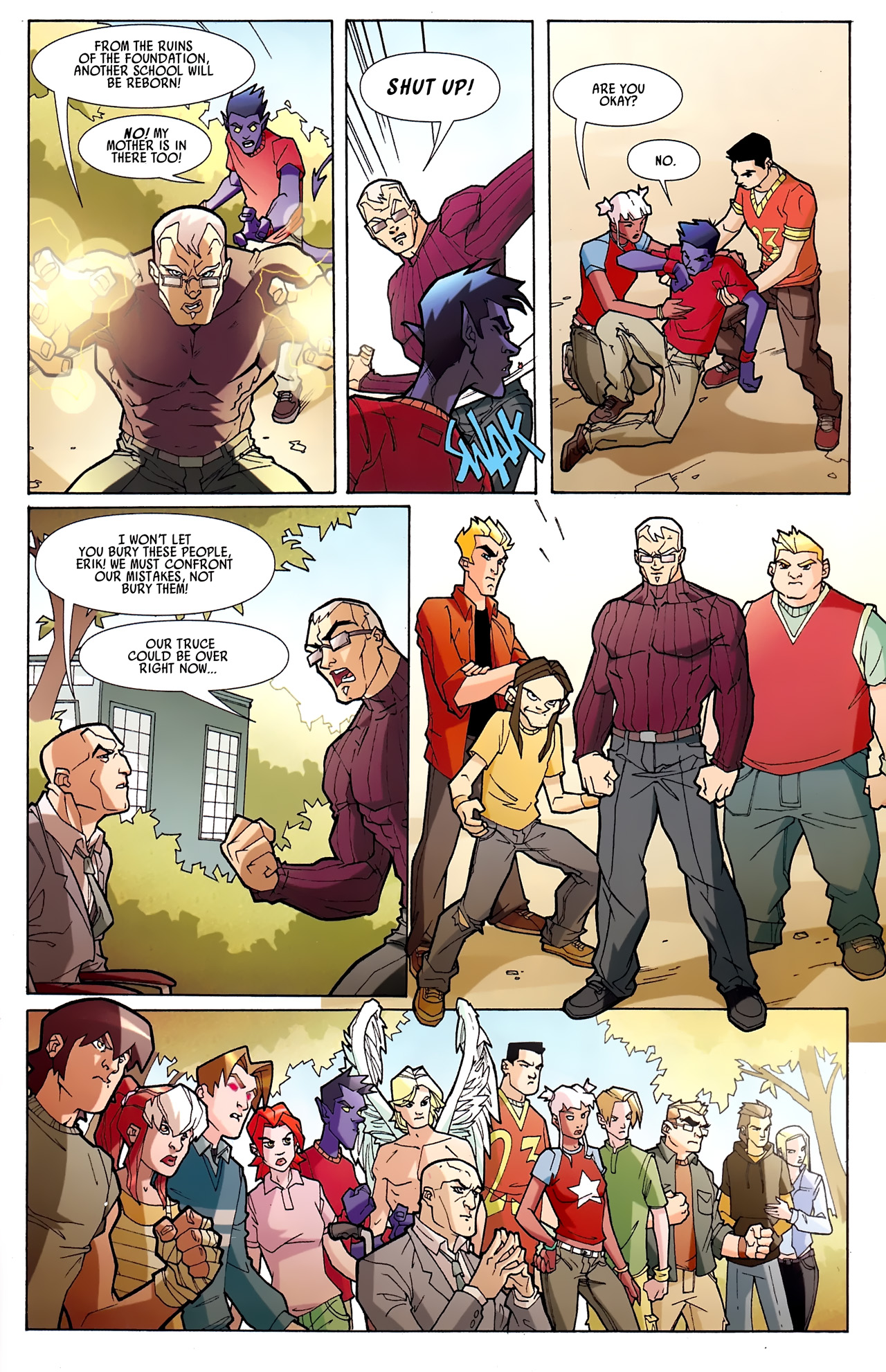 Read online X-Campus comic -  Issue #4 - 34