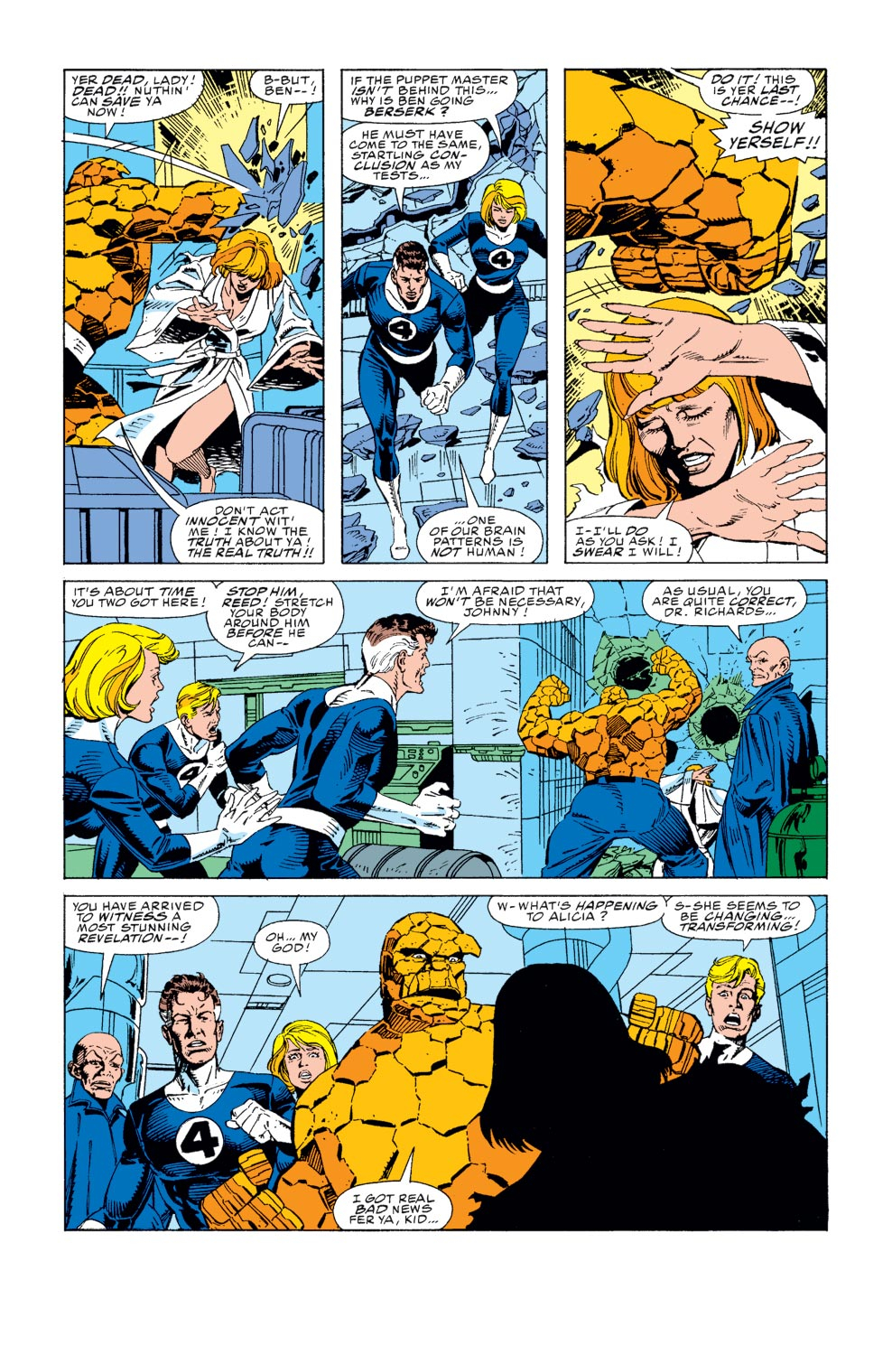 Read online Fantastic Four (1961) comic -  Issue #357 - 22