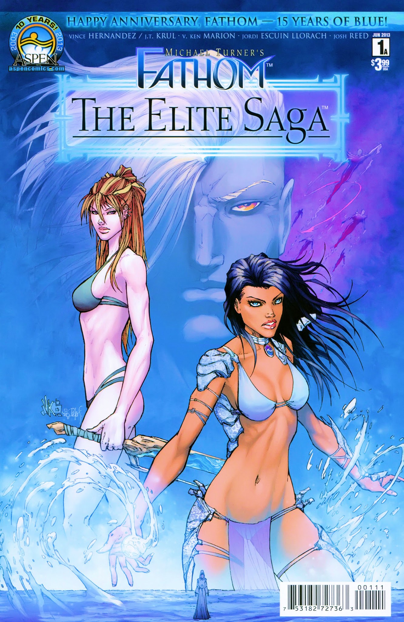 Read online Michael Turner's Fathom: The Elite Saga comic -  Issue #1 - 1