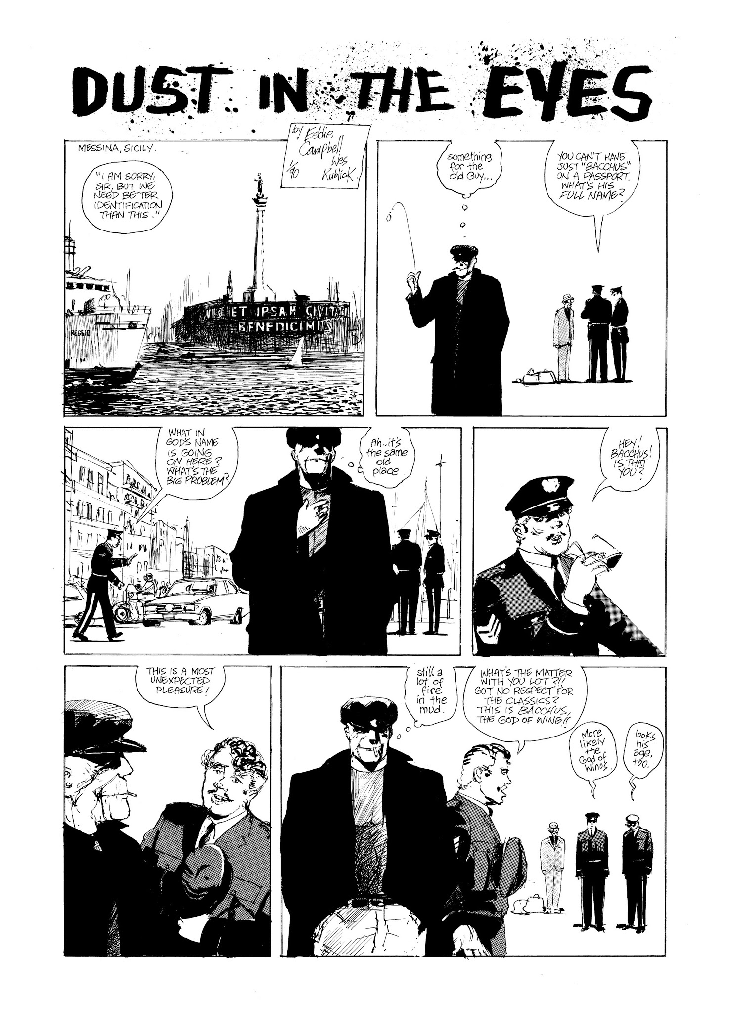 Read online Eddie Campbell's Bacchus comic -  Issue # TPB 3 - 5