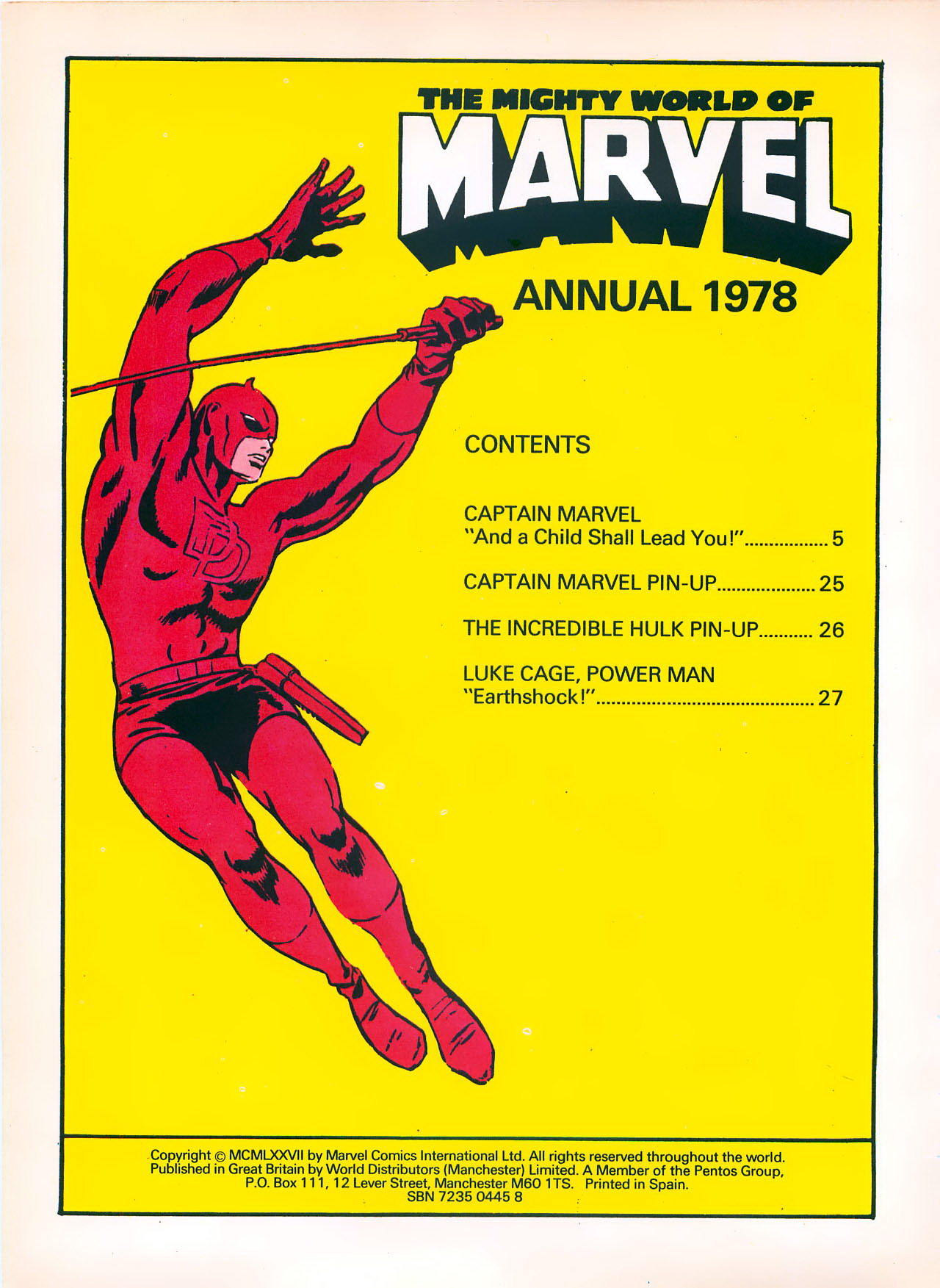 Read online Marvel Annual comic -  Issue #1978 - 4