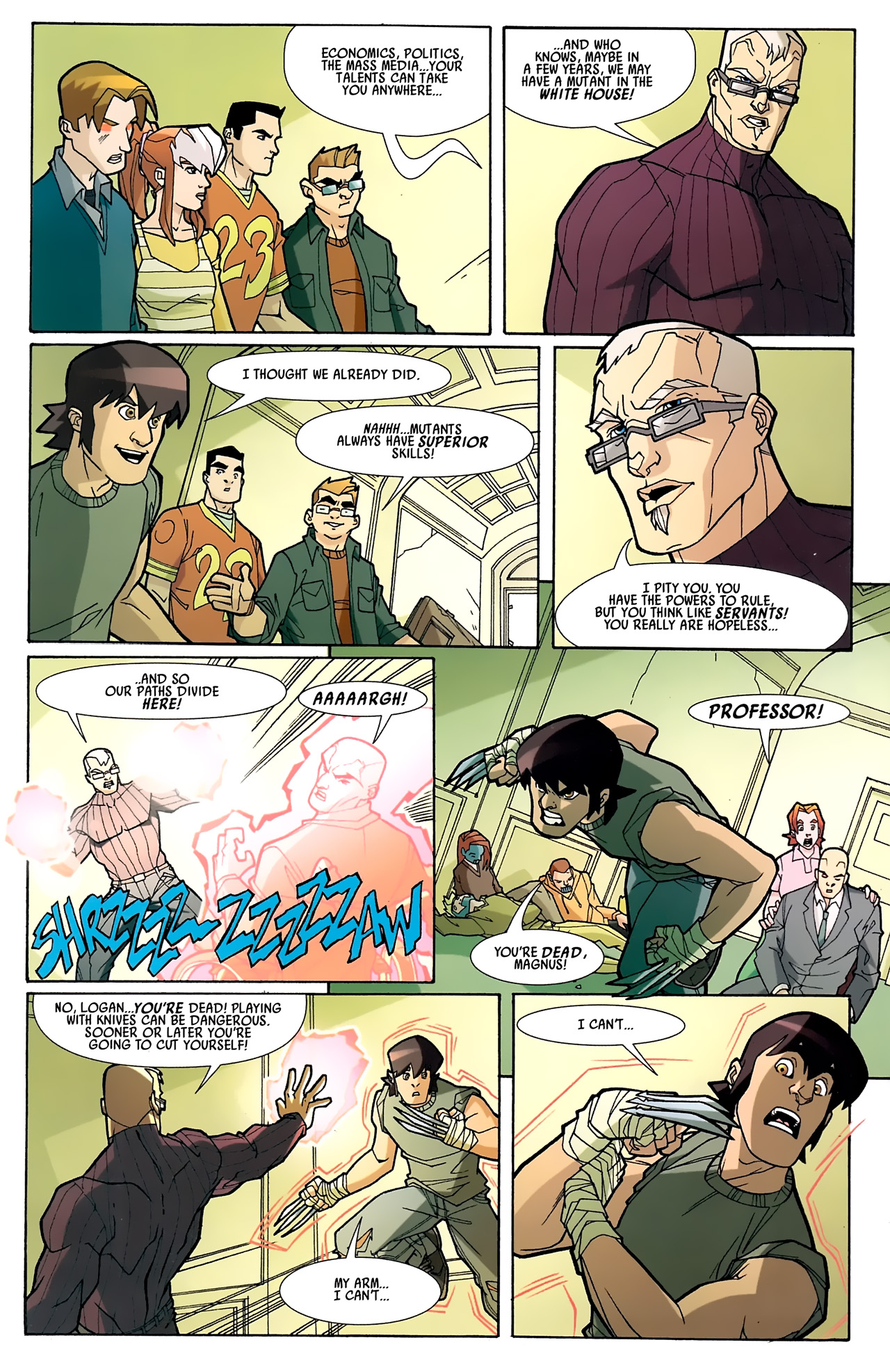 Read online X-Campus comic -  Issue #4 - 38