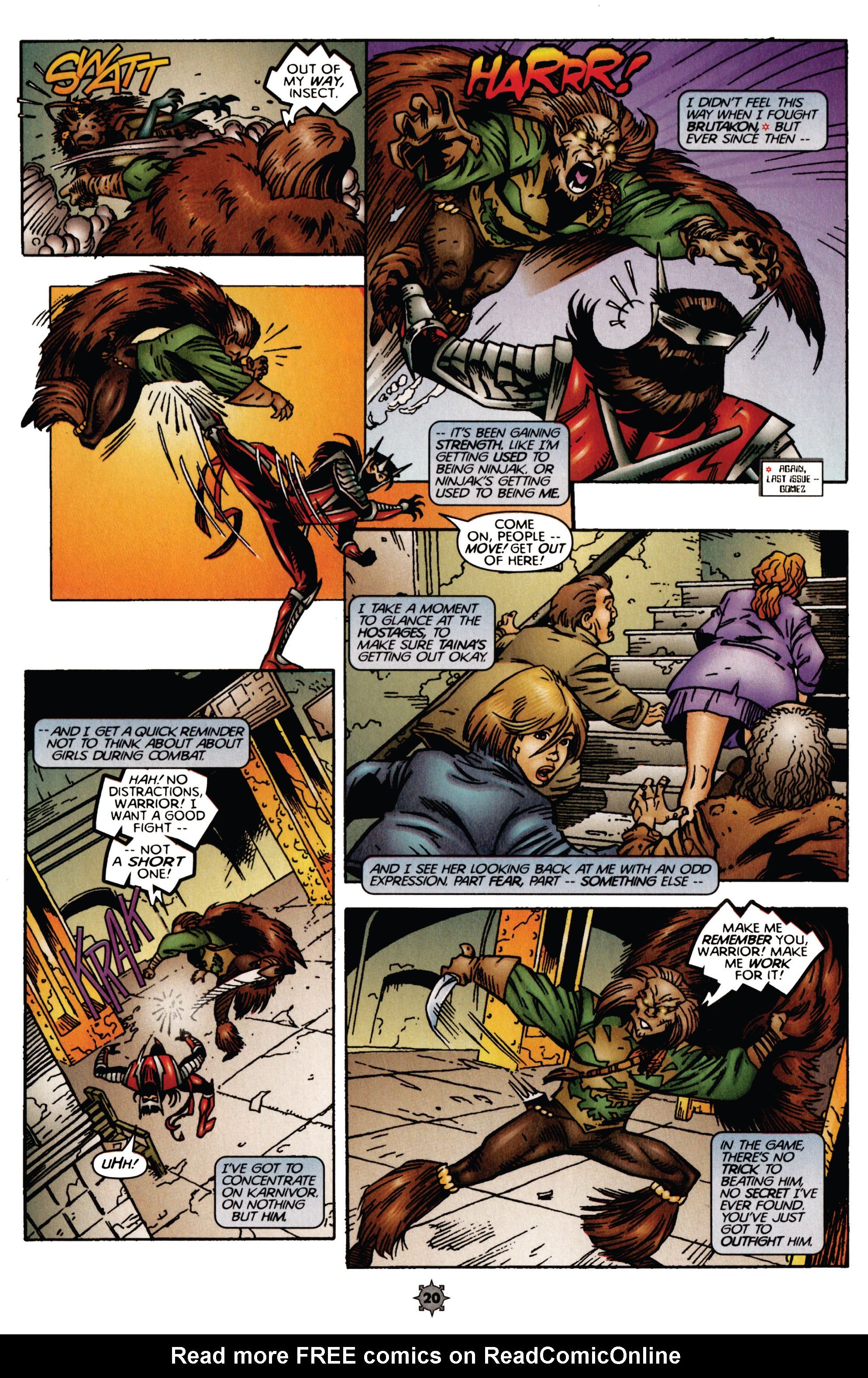 Read online Ninjak (1997) comic -  Issue #2 - 16