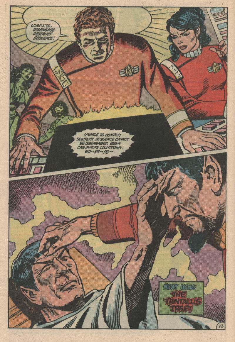 Read online Star Trek (1984) comic -  Issue #11 - 24